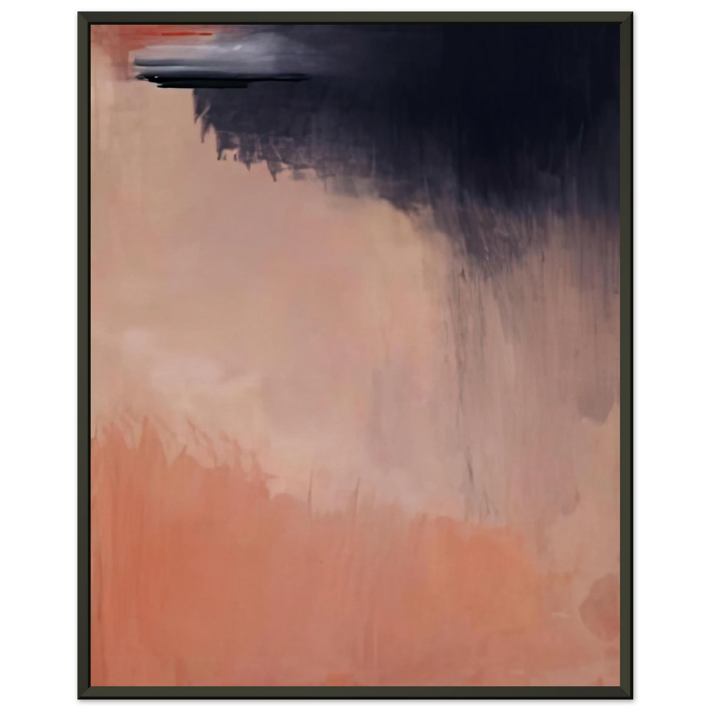 Helen Frankenthaler  Cloud Burst 2002 Framed Art Print  - Aluminum Frame - 60x80 cm / 24x32 inches