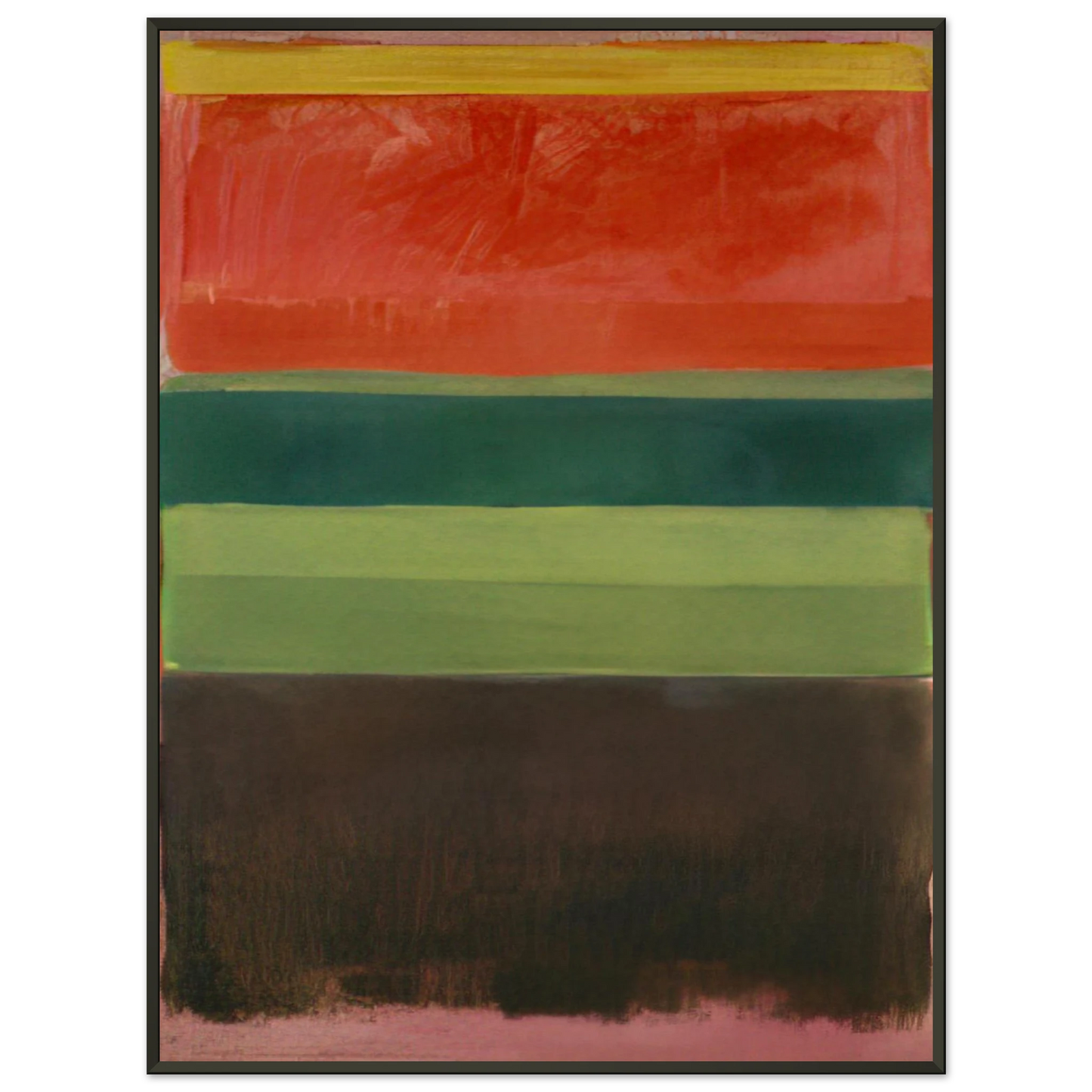 Mark Rothko Untitled 1949 Framed Art Print - Aluminum Frame - 70x100 cm / 28x40 inches