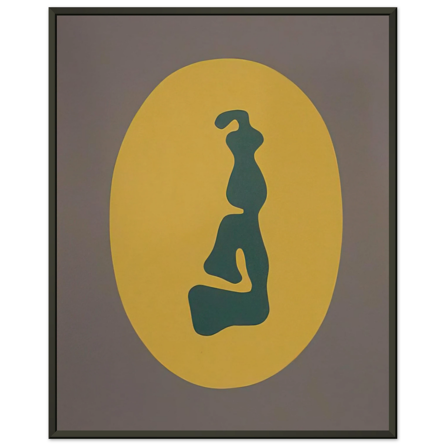 Jean Arp Sun Framed Art Print - Aluminum Frame - 40x50 cm / 16x20 inches