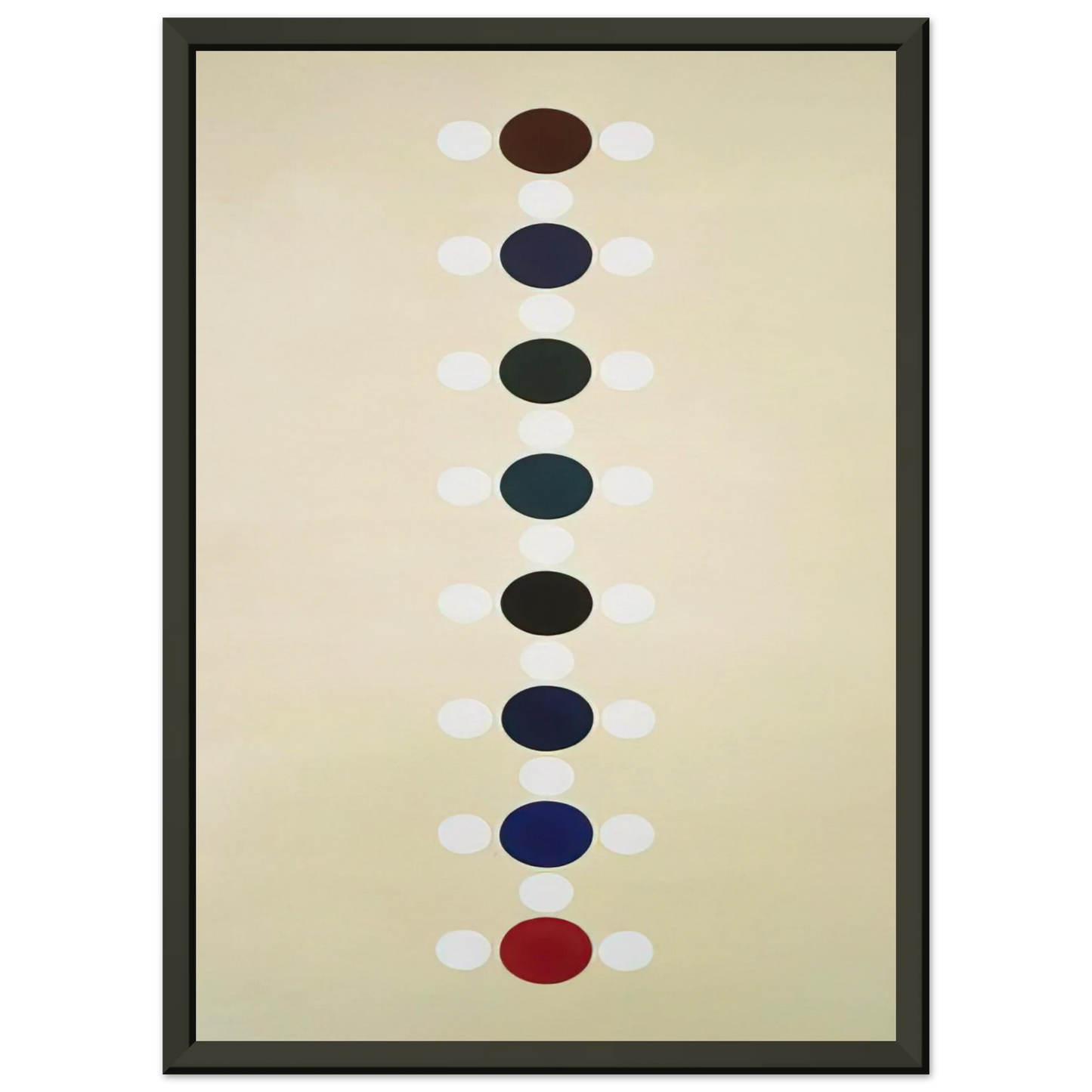Thomas Downing Tsivory 1972 Framed Art Print - Aluminum Frame - 60x80 cm / 24x32 inches
