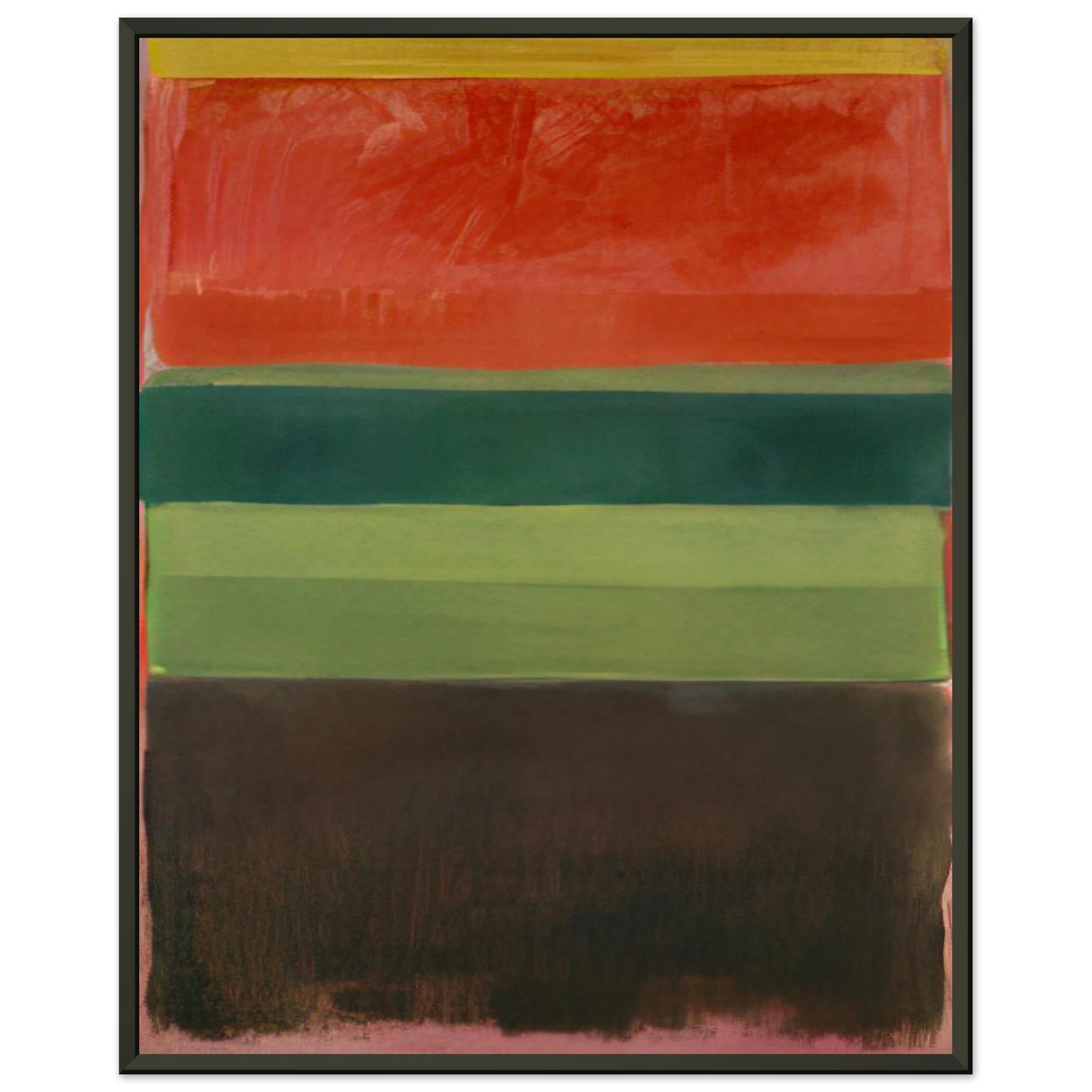 Mark Rothko Untitled 1949 Framed Art Print - Aluminum Frame - 60x80 cm / 24x32 inches