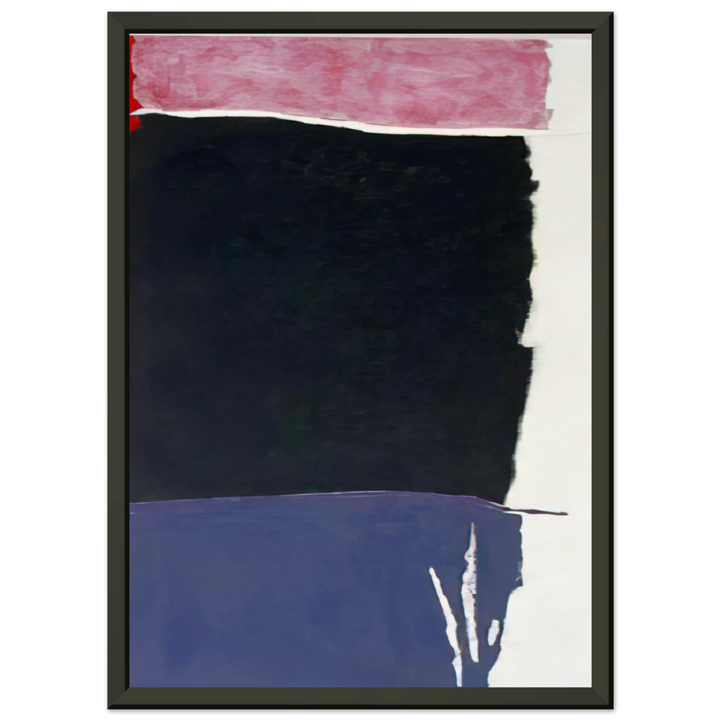 Theodoros Stamos Infinity Field Lefkatos Series II 1978 Framed Art Print - Aluminum Frame - 40x50 cm / 16x20 inches