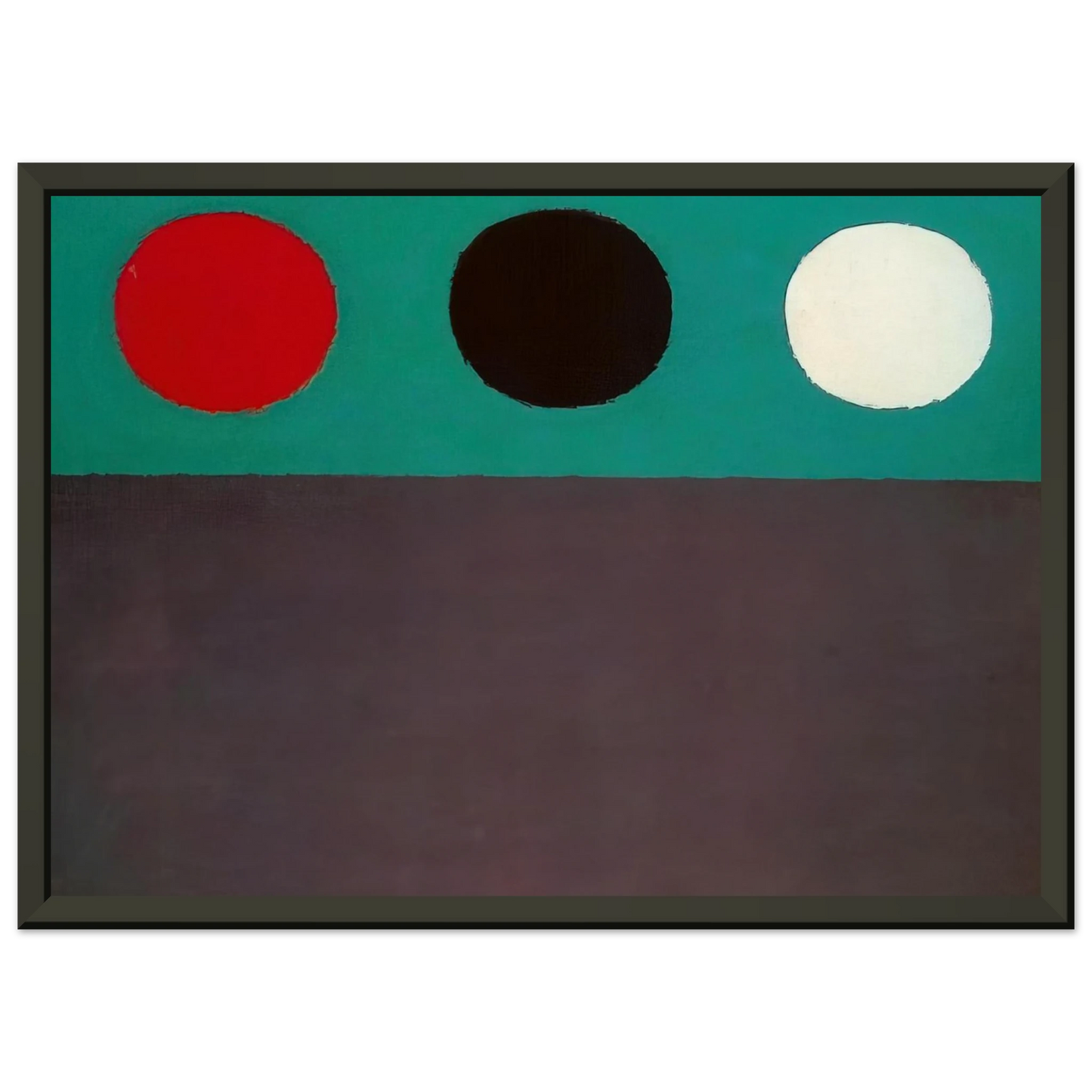 Adolph Gottlieb Loomineg 2 1969 Framed Art Print - Aluminum Frame - 70x100 cm / 28x40 inches