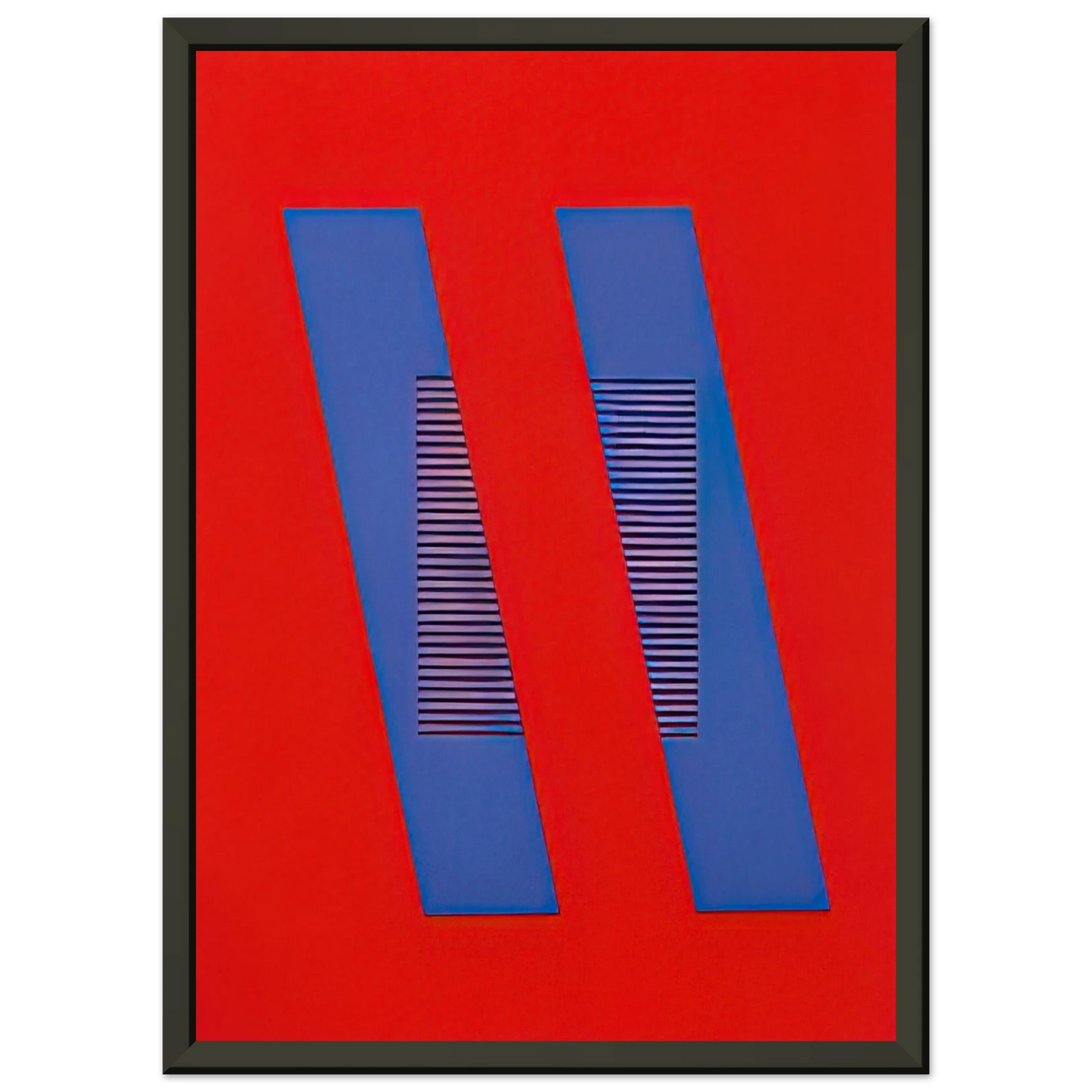 Dieter Roth Book 1958 Framed Art Print - Aluminum Frame - 60x80 cm / 24x32 inches