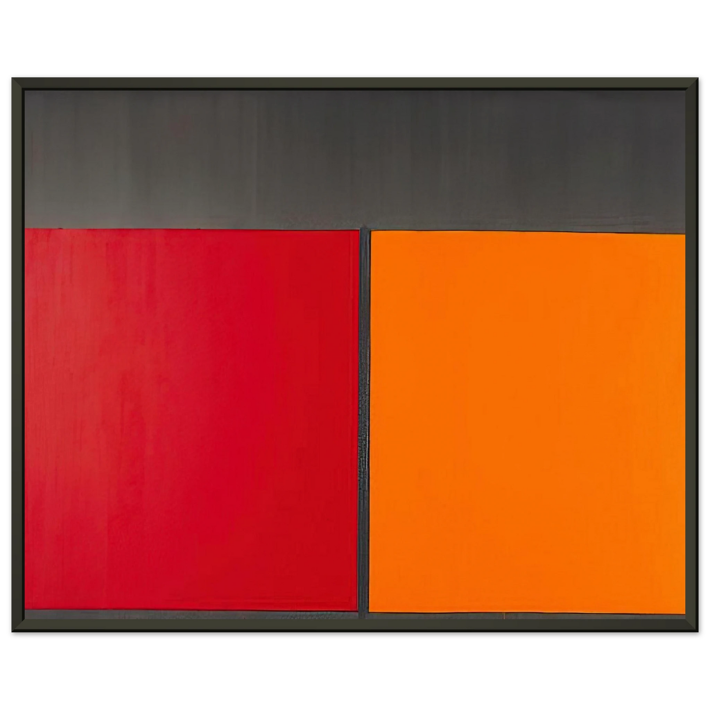John Hoyland 151067 1967 Framed Art Print - Aluminum Frame - 70x100 cm / 28x40 inches