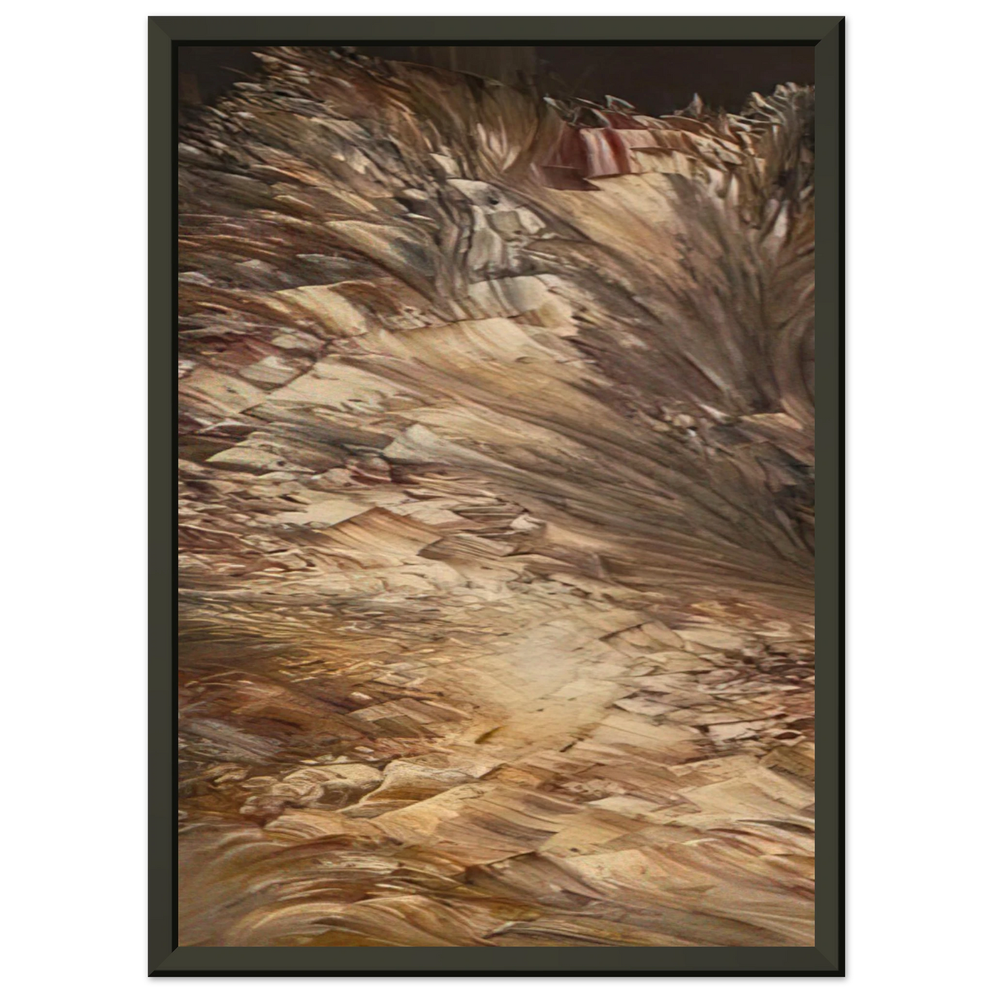 Jay DeFeo Jay DeFeoBIGThe Veronica Framed Art Print - Aluminum Frame - 60x80 cm / 24x32 inches