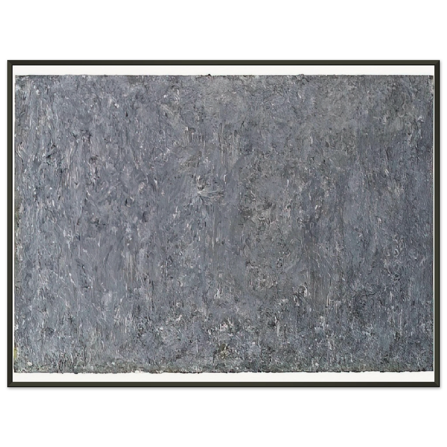 Milton Resnick UNTITLED 1988 Framed Art Print - Aluminum Frame - 60x80 cm / 24x32 inches