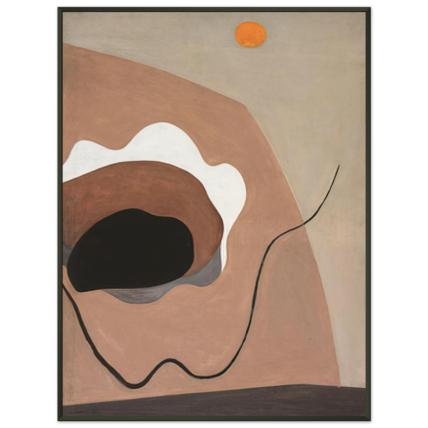 Alexander Calder UNTITLED 1930 Framed Art Print - Aluminum Frame - 40x50 cm / 16x20 inches