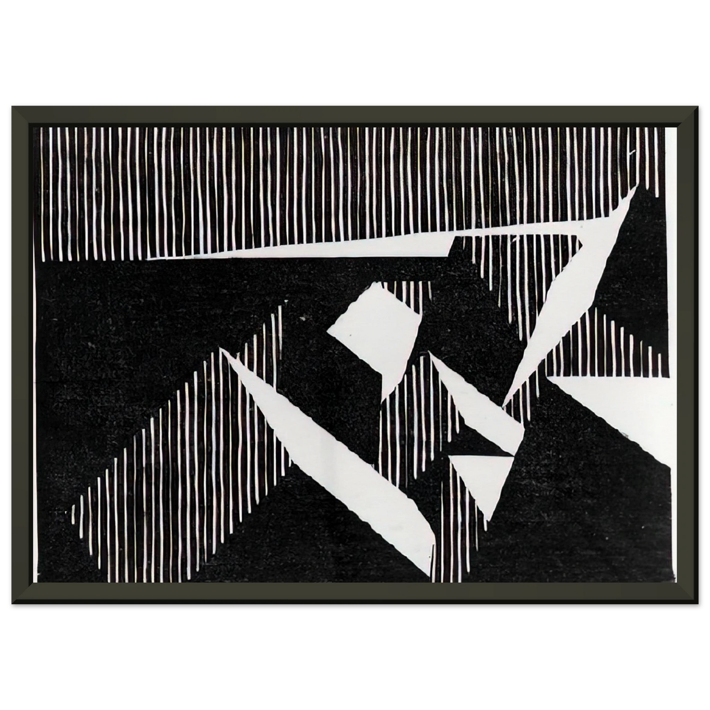 MC Escher  ESCHER 8 Framed Art Print  - Aluminum Frame - 70x100 cm / 28x40 inches