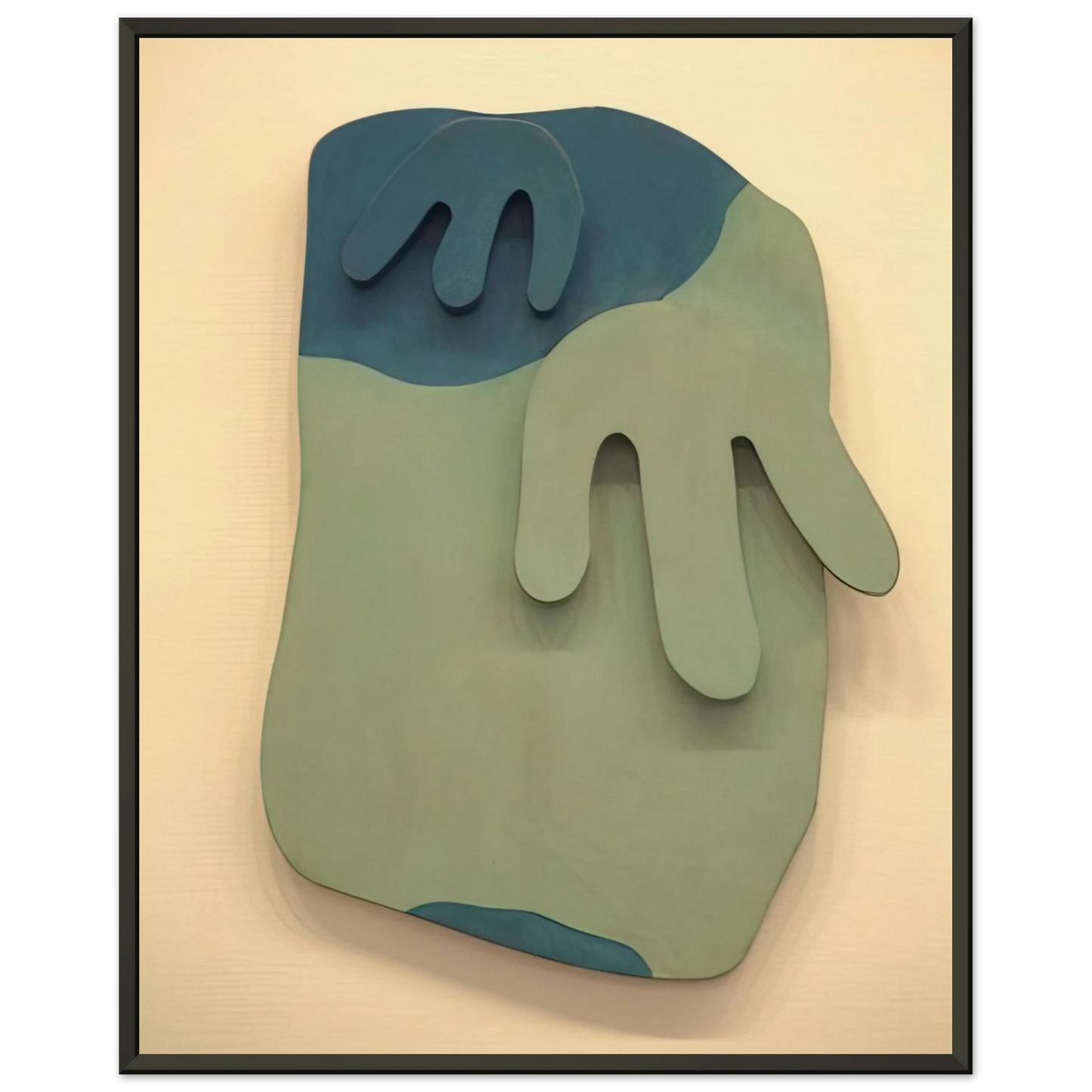 Jean Arp Tete Paysage Framed Art Print - Aluminum Frame - 60x80 cm / 24x32 inches