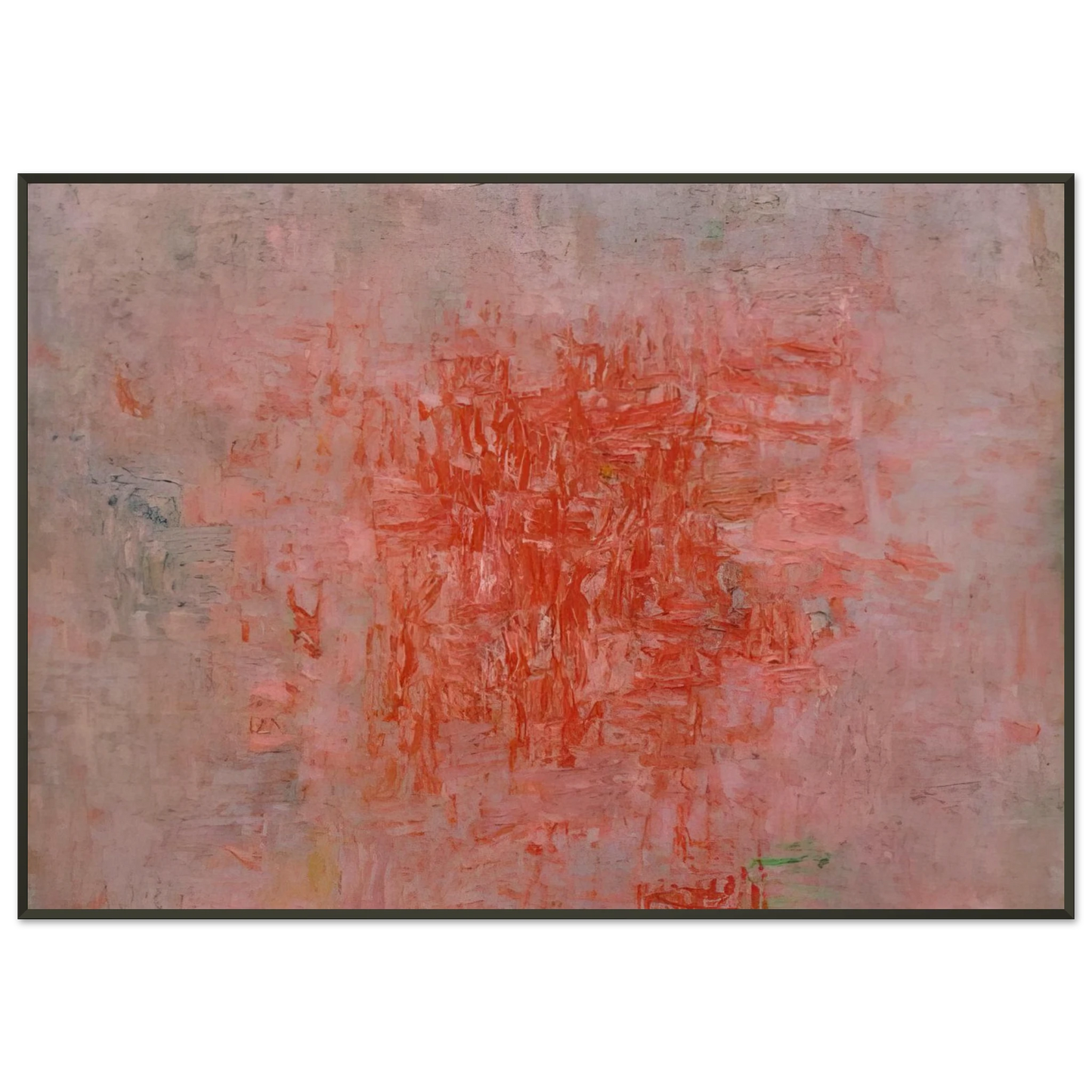 Philip Guston ZONE Framed Art Print - Aluminum Frame - 21x29.7 cm / 8x12"