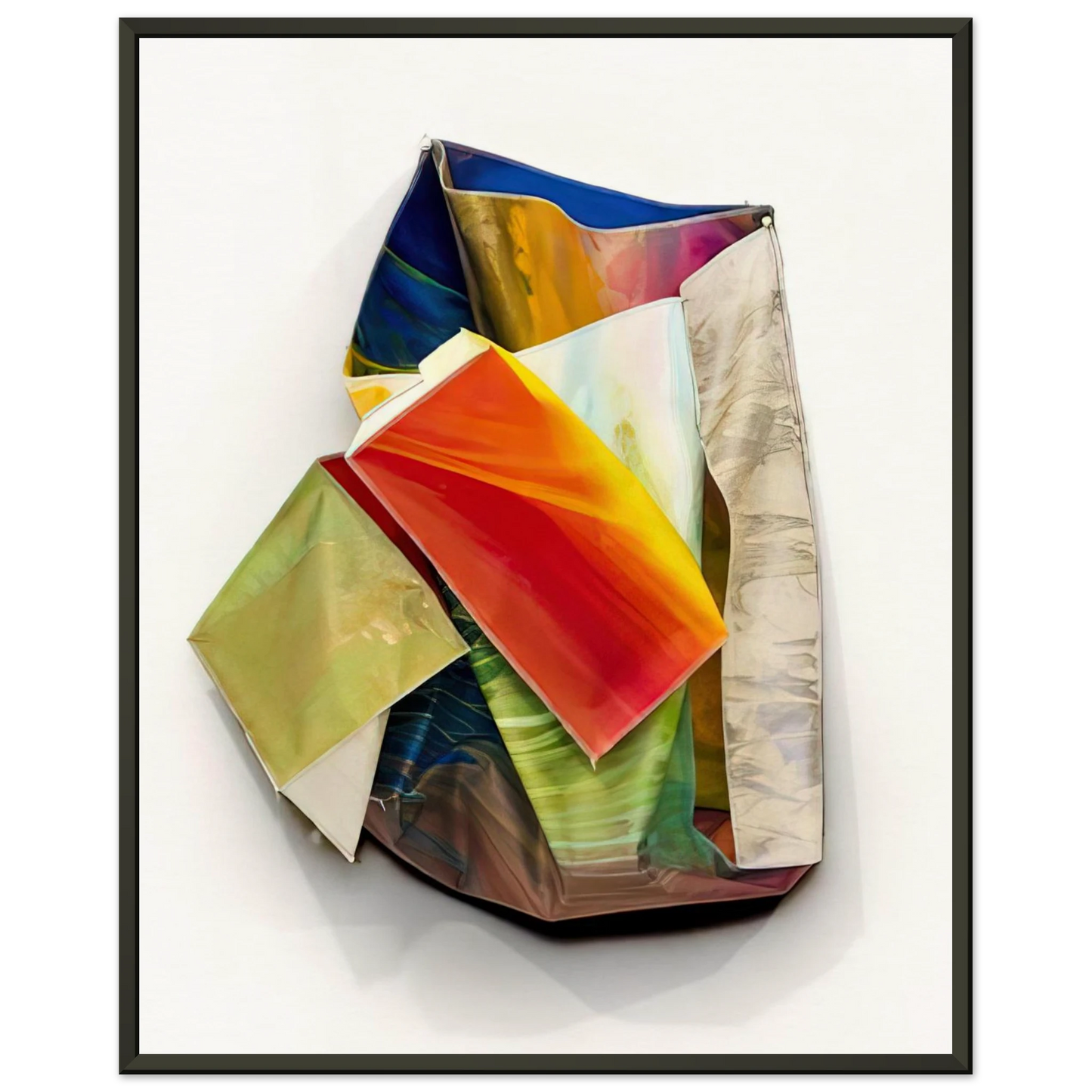Sam Gilliam Sac 2 Framed Art Print - Aluminum Frame - 70x100 cm / 28x40 inches