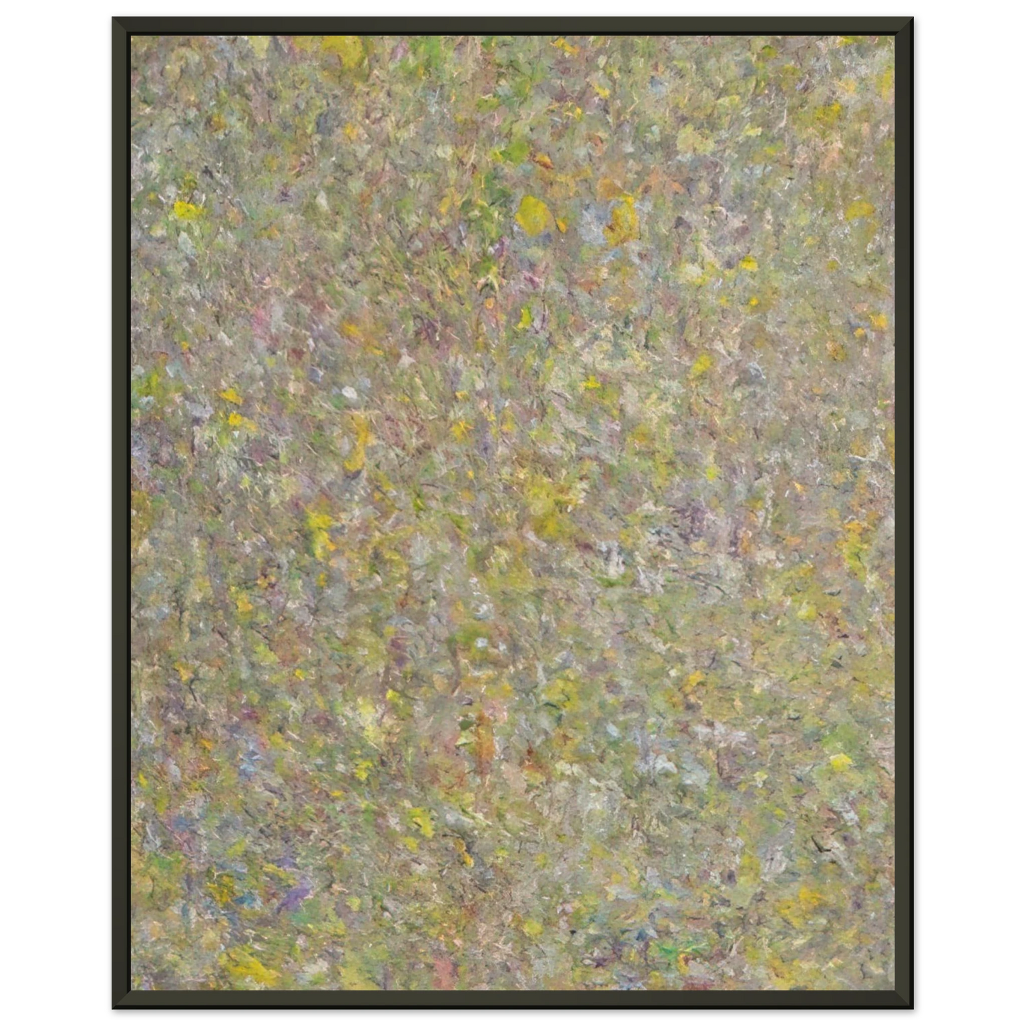 Milton Resnick FLAG 1963 Framed Art Print - Aluminum Frame - 40x50 cm / 16x20 inches
