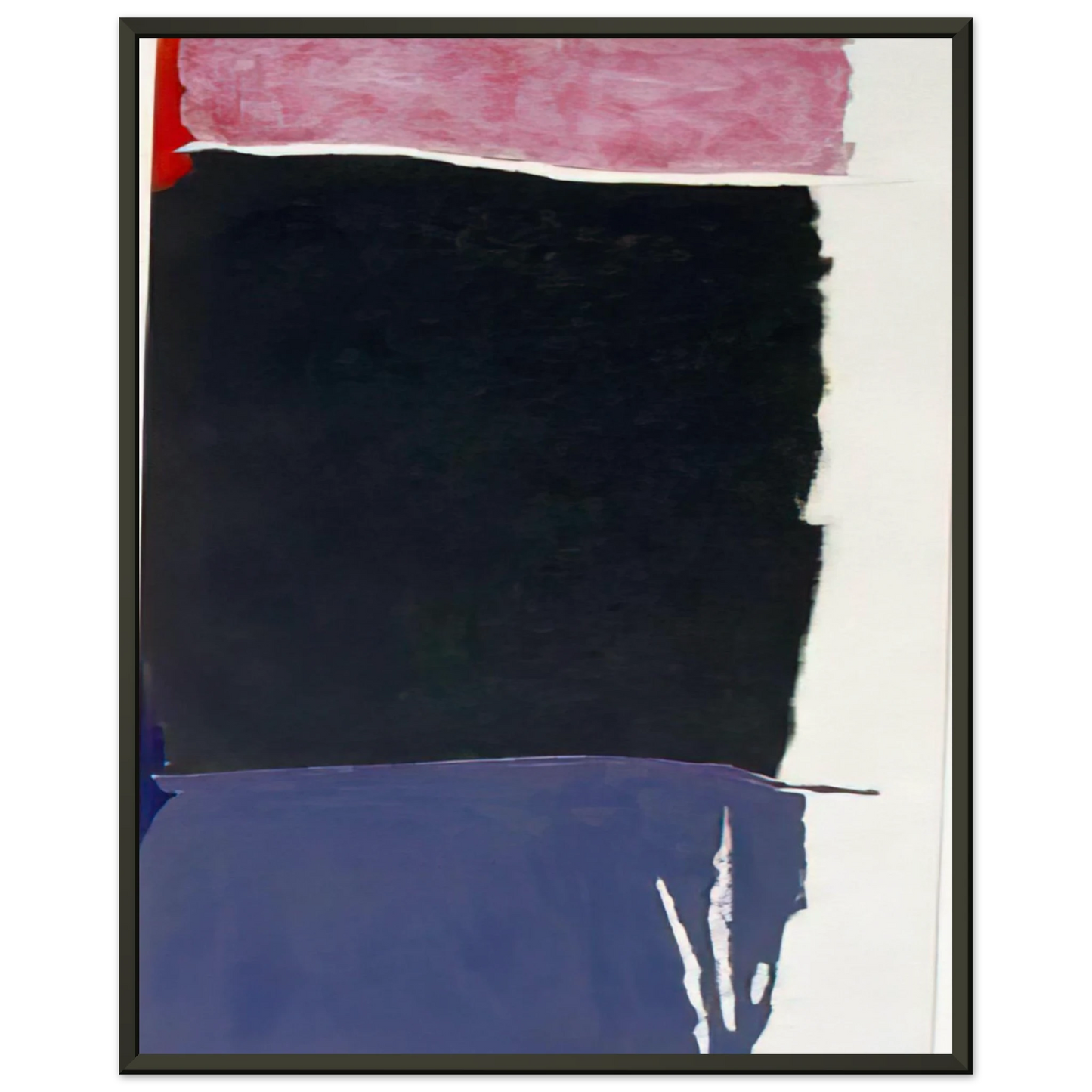 Theodoros Stamos Infinity Field Lefkatos Series II 1978 Framed Art Print - Aluminum Frame - 70x100 cm / 28x40 inches