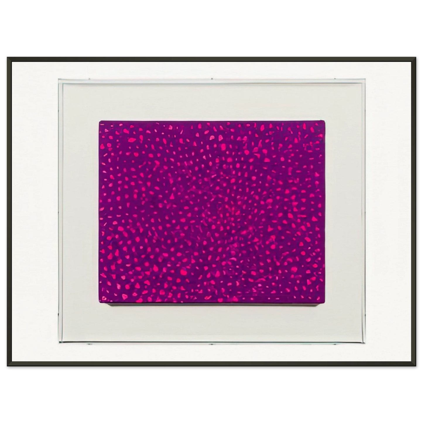 Yayoi Kusama NETS 70 Framed Art Print - Aluminum Frame - 60x80 cm / 24x32 inches