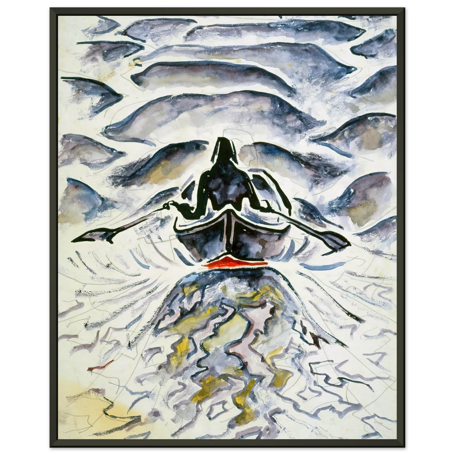 Walter Inglis Anderson Walter Anderson Framed Art Print - Aluminum Frame - 70x100 cm / 28x40 inches