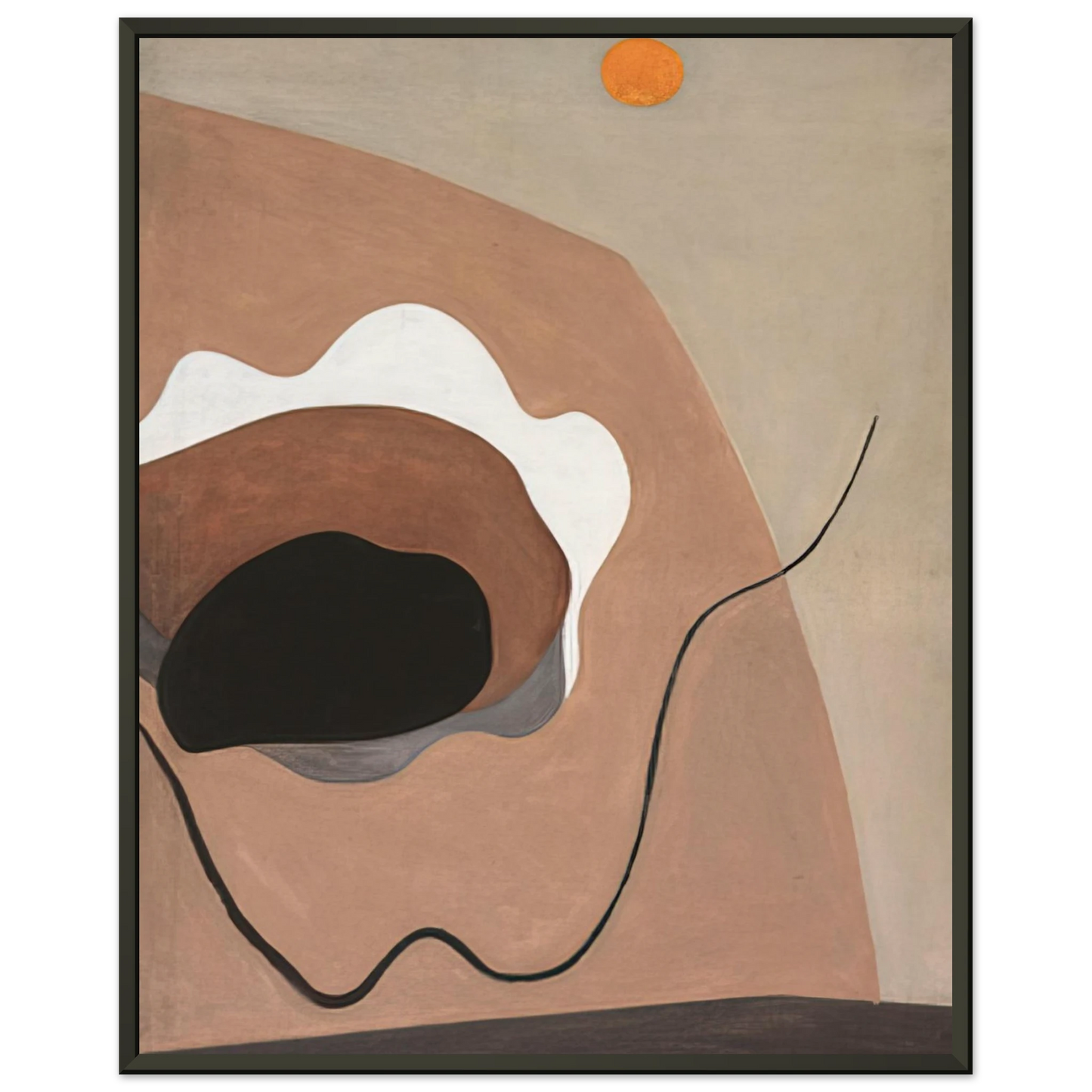 Alexander Calder UNTITLED 1930 Framed Art Print - Aluminum Frame - 60x80 cm / 24x32 inches
