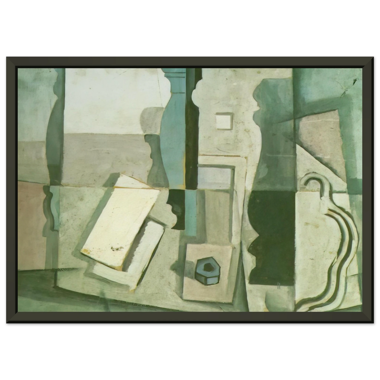 Salvador Dali STILL LIFE 3 Framed Art Print - Aluminum Frame - 70x100 cm / 28x40 inches