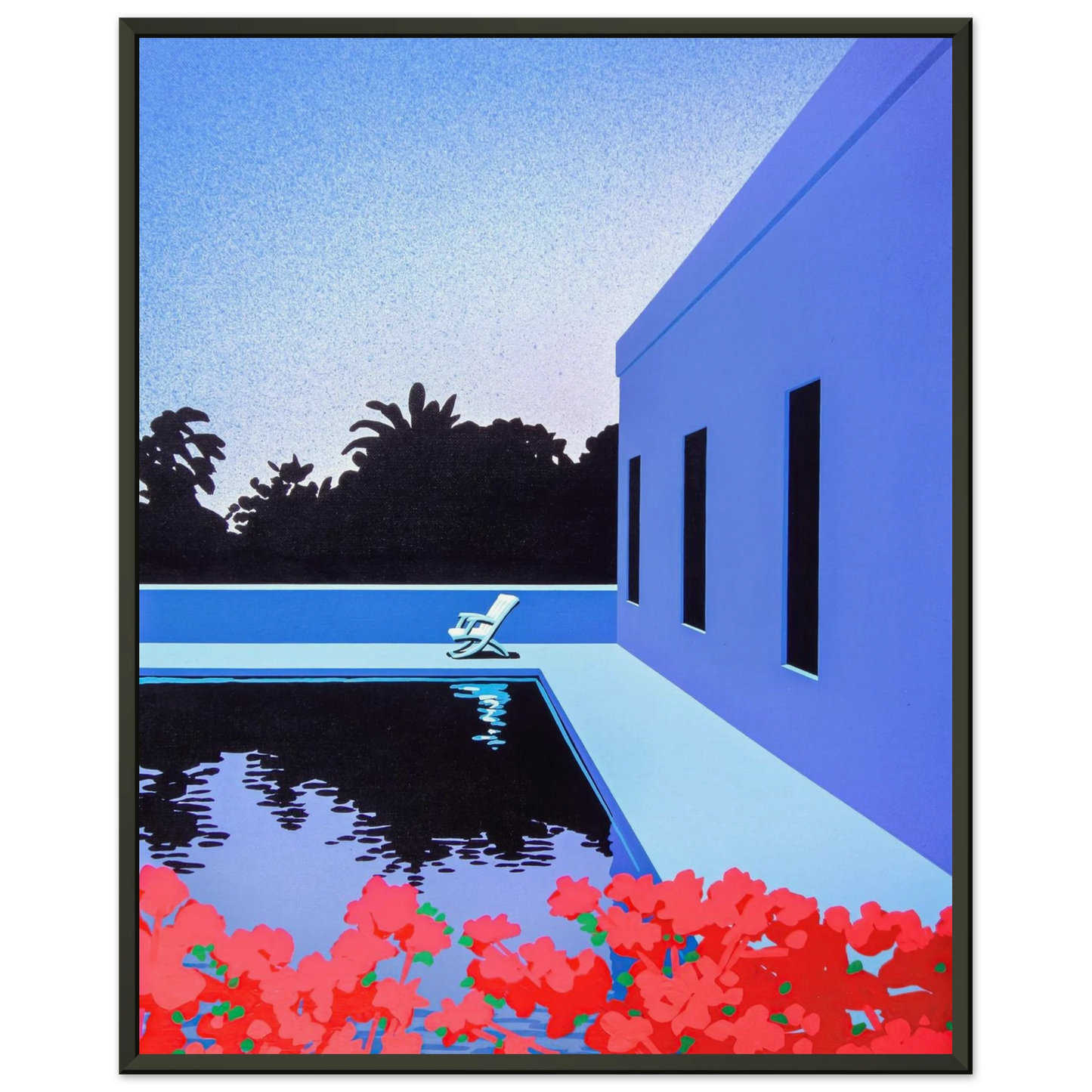 Hiroshi Nagai Longs for Summer Framed Art Print - Aluminum Frame - 70x100 cm / 28x40 inches