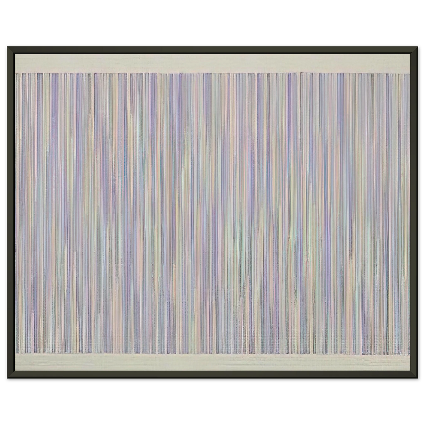 Gene Davis  Pocono  1984 Framed Art Print  - Aluminum Frame - 60x80 cm / 24x32 inches