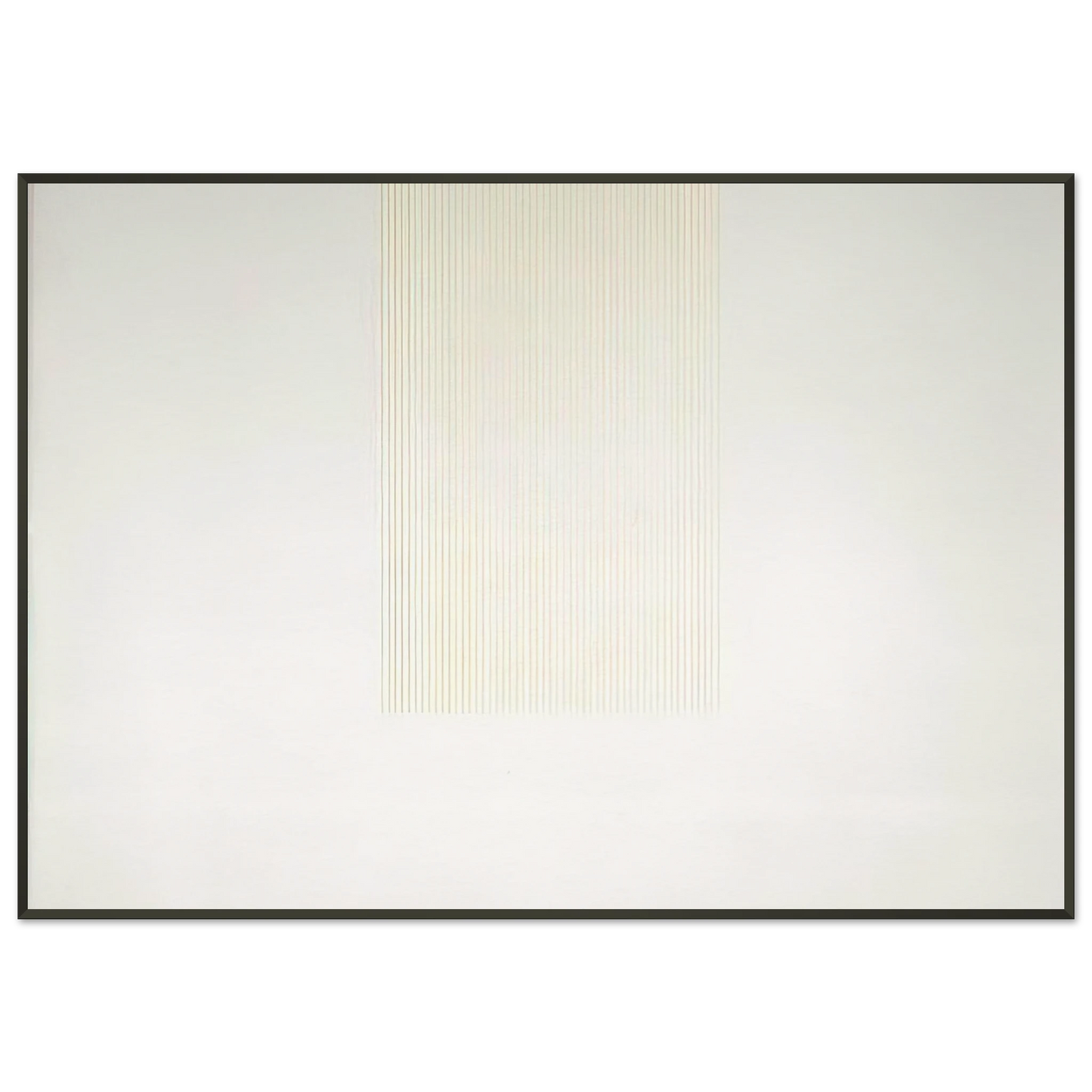 Gene Davis Untitled 1 1971 Framed Art Print - Aluminum Frame - 21x29.7 cm / 8x12"