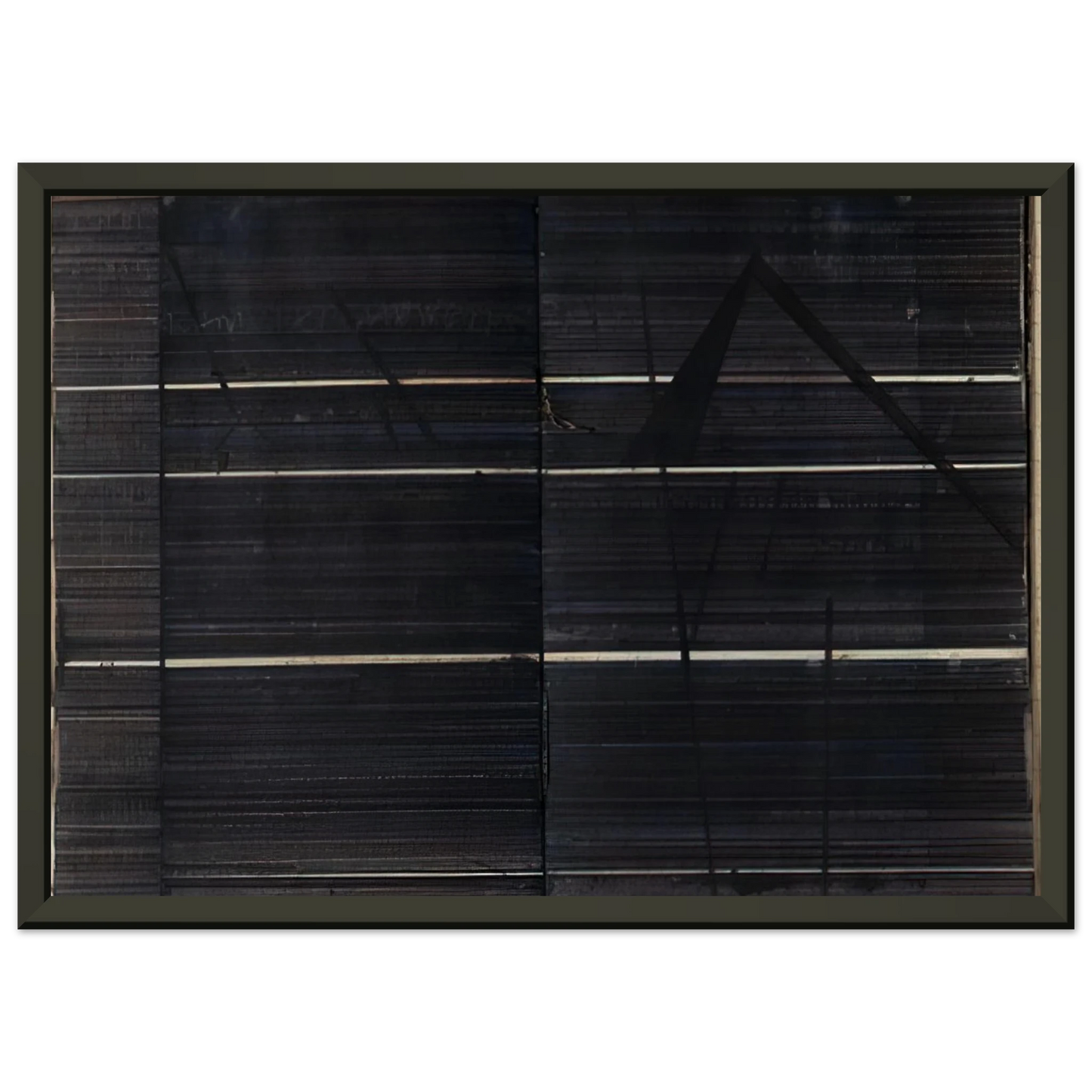 Nasreen Mohamedi Diary pages Minimalism Framed Art Print - Aluminum Frame - 70x100 cm / 28x40 inches