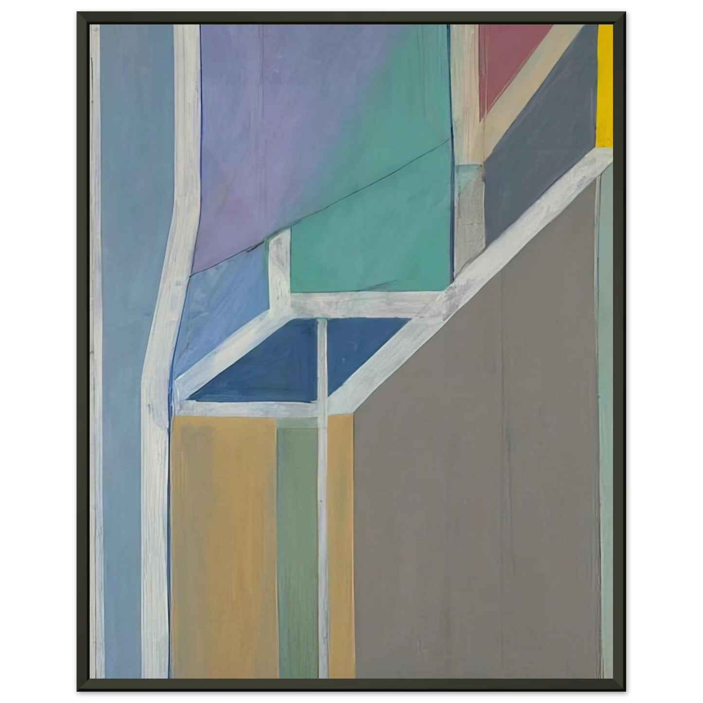 Richard Diebenkorn Ocean Park 19 Framed Art Print - Aluminum Frame - 60x80 cm / 24x32 inches