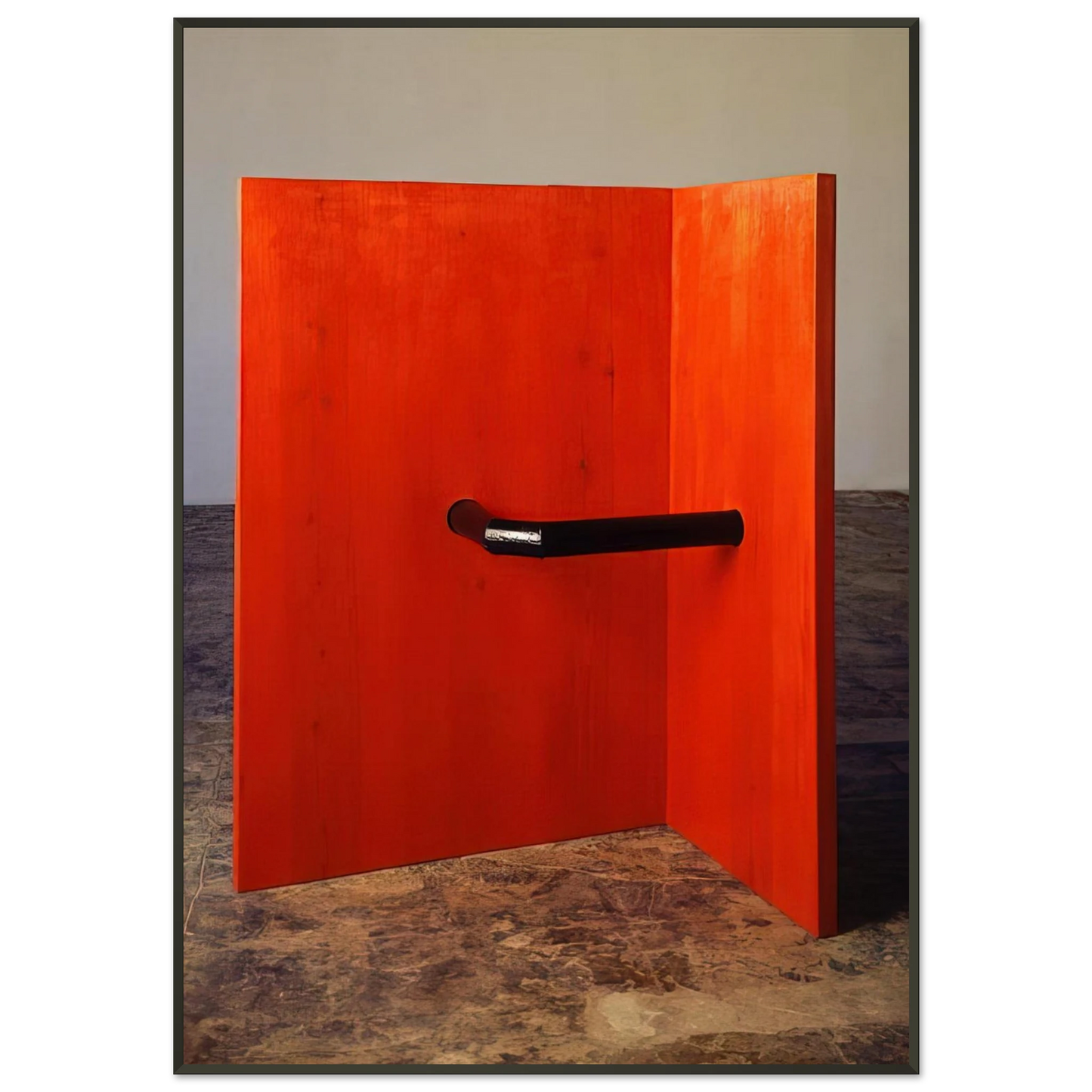 Donald Judd Untitled DSS 33 1962 Framed Art Print - Aluminum Frame - 21x29.7 cm / 8x12"