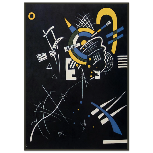Wassily Kandinsky  SMALL WORLDS VII 1922 Framed Art Print  - Aluminum Frame - 21x29.7 cm / 8x12"