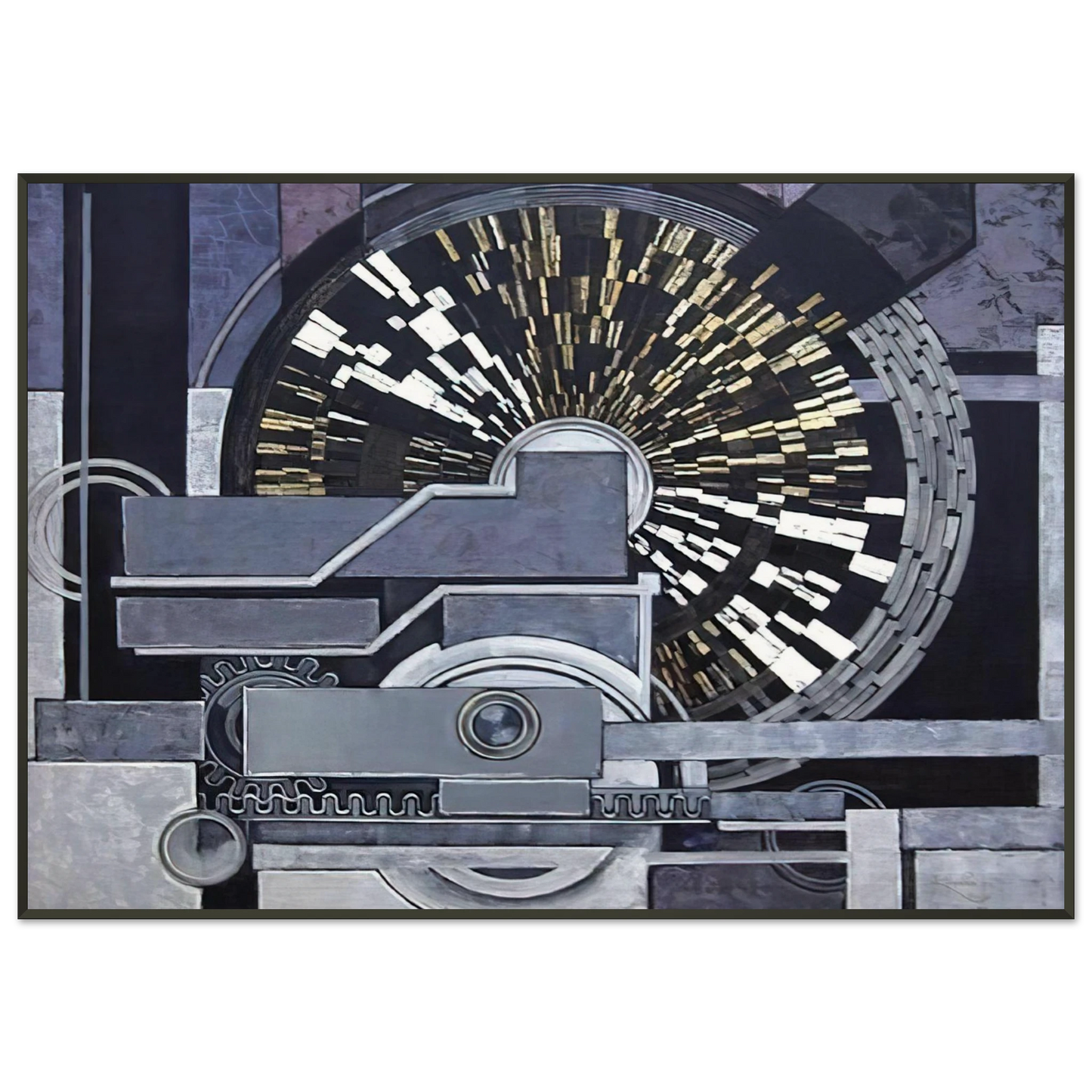 Frantisek Kupka Music Framed Art Print - Aluminum Frame - 21x29.7 cm / 8x12"