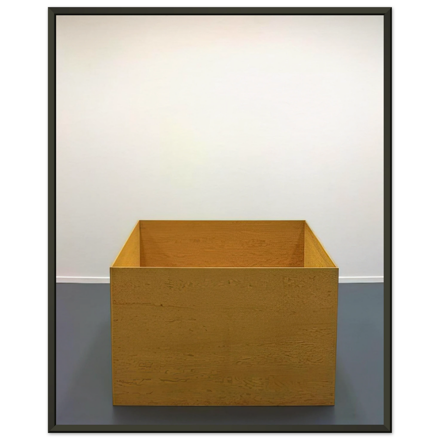 Donald Judd Untitled 1976 Framed Art Print - Aluminum Frame - 70x100 cm / 28x40 inches