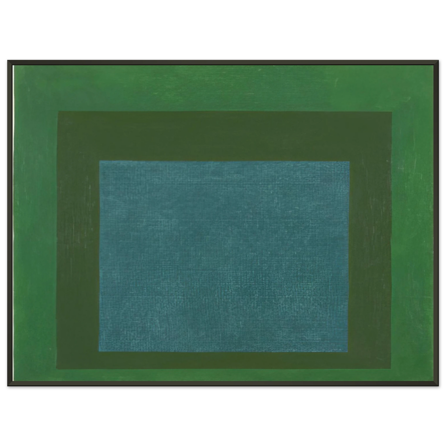 Josef Albers HOMAGE TO THE SQUARE 1963 Framed Art Print - Aluminum Frame - 60x80 cm / 24x32 inches