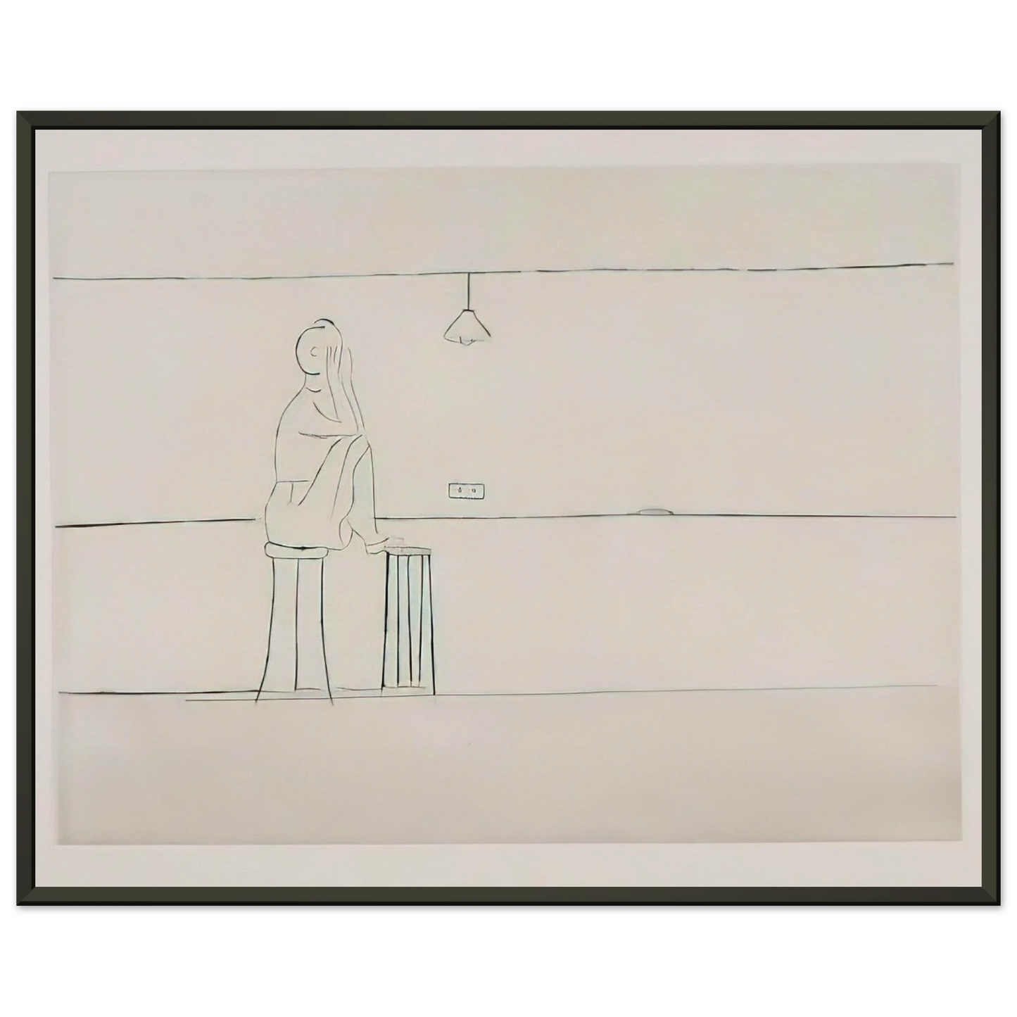 Louise Bourgeois EMPTY NEST 1994 Framed Art Print - Aluminum Frame - 70x100 cm / 28x40 inches