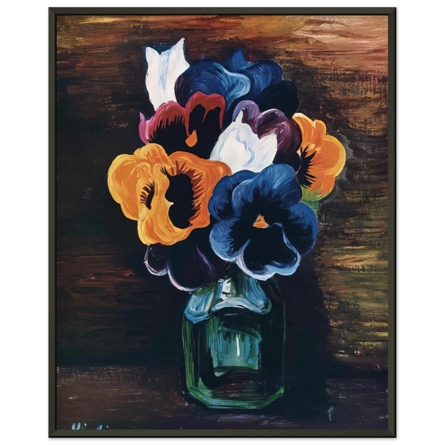 Moise Kisling NOT IDENTIFIED 14 Framed Art Print - Aluminum Frame - 40x50 cm / 16x20 inches