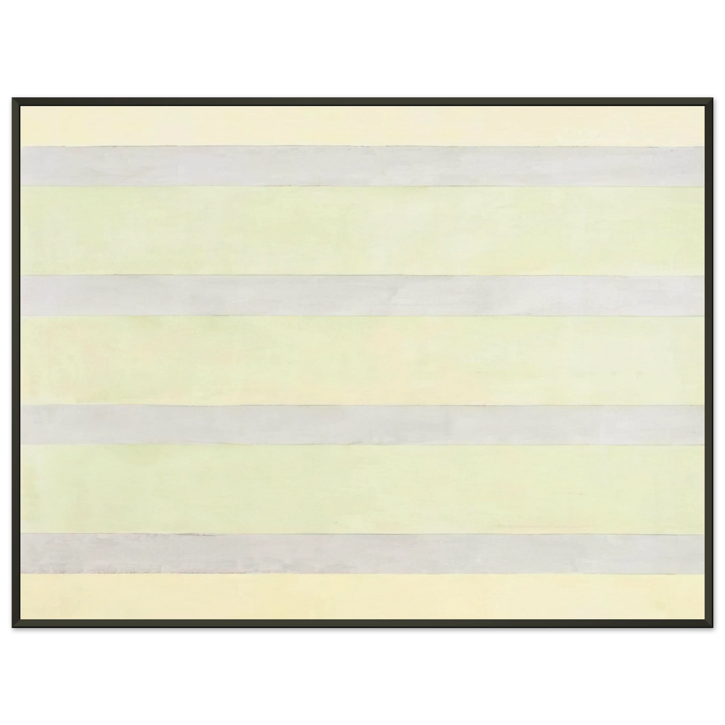 Agnes Martin Untitled 11 Framed Art Print - Aluminum Frame - 60x80 cm / 24x32 inches