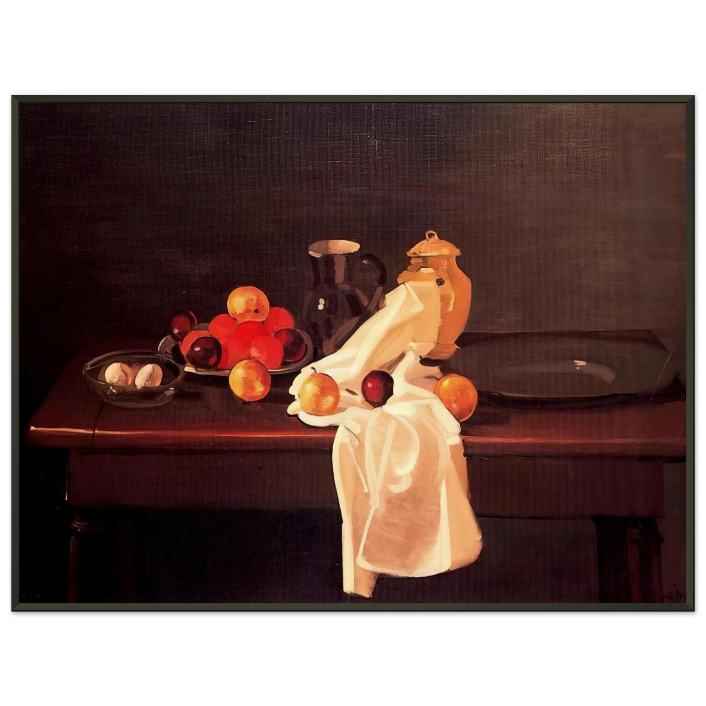 Andre Derain STILL LIFE WITH ORANGES 1931 Framed Art Print - Aluminum Frame - 40x50 cm / 16x20 inches