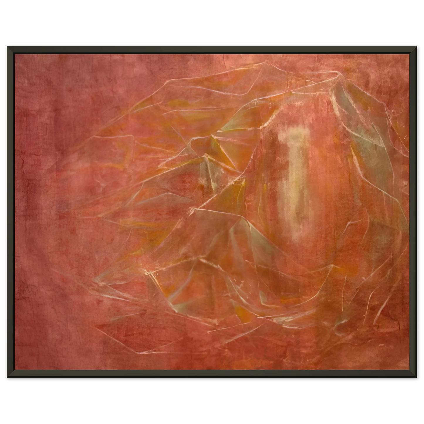 Morris Graves Vessel in a Drift of Diamond Light in the Sky of the Mind 1944 Framed Art Print - Aluminum Frame - 60x80 cm / 24x32 inches