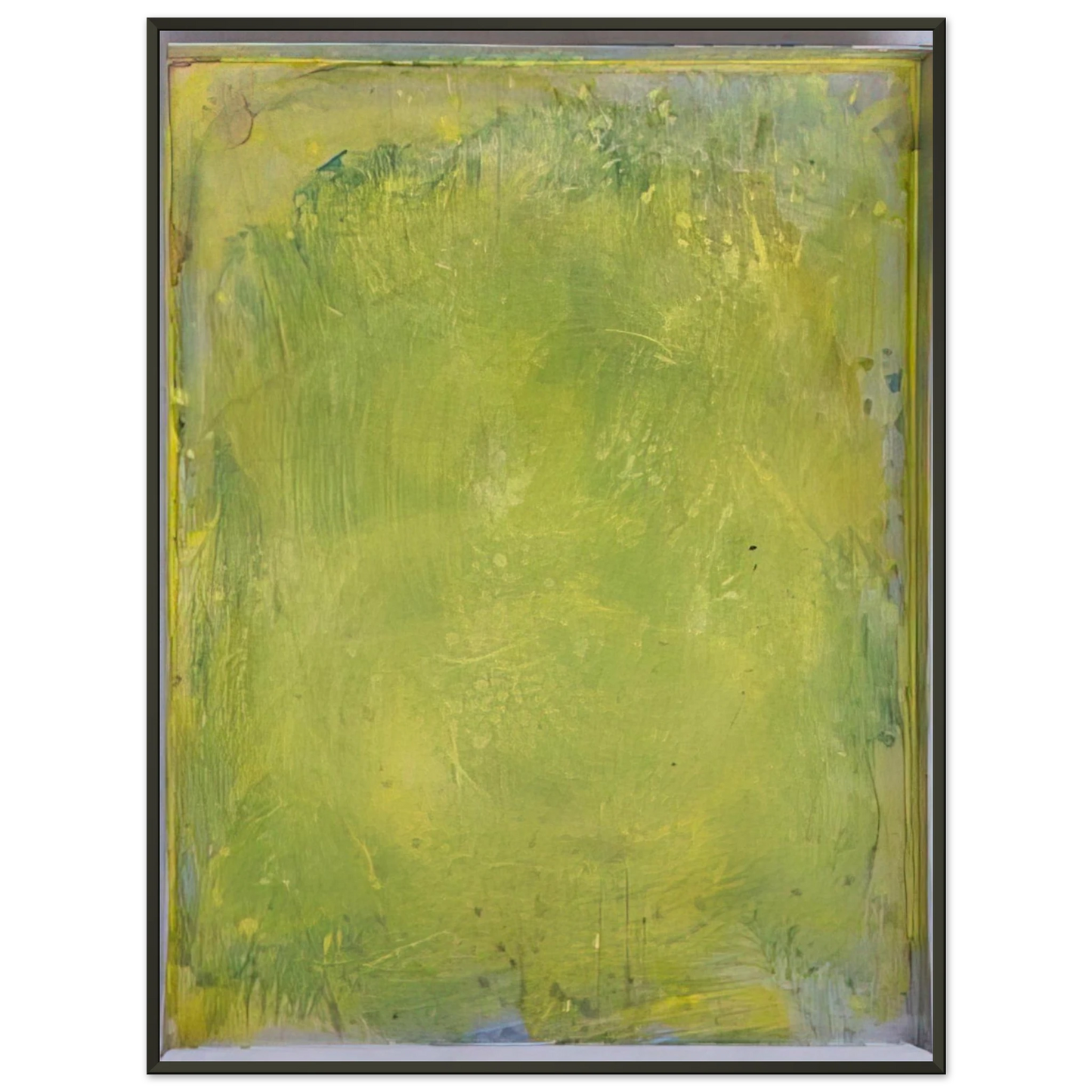 Gotthard Graubner FARBWANNE 1984 Framed Art Print - Aluminum Frame - 40x50 cm / 16x20 inches