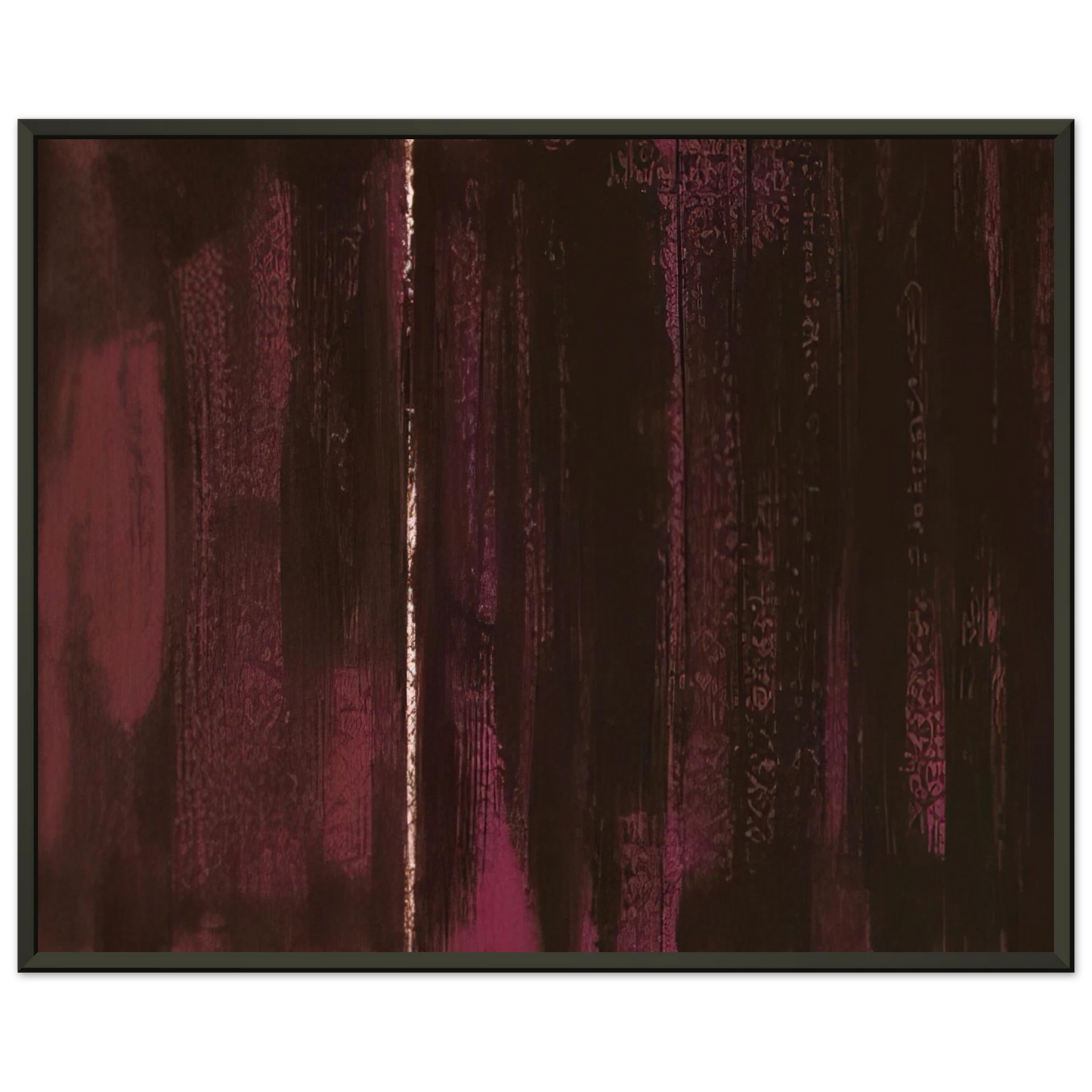 Barnett Newman Untitled 2 Framed Art Print - Aluminum Frame - 70x100 cm / 28x40 inches