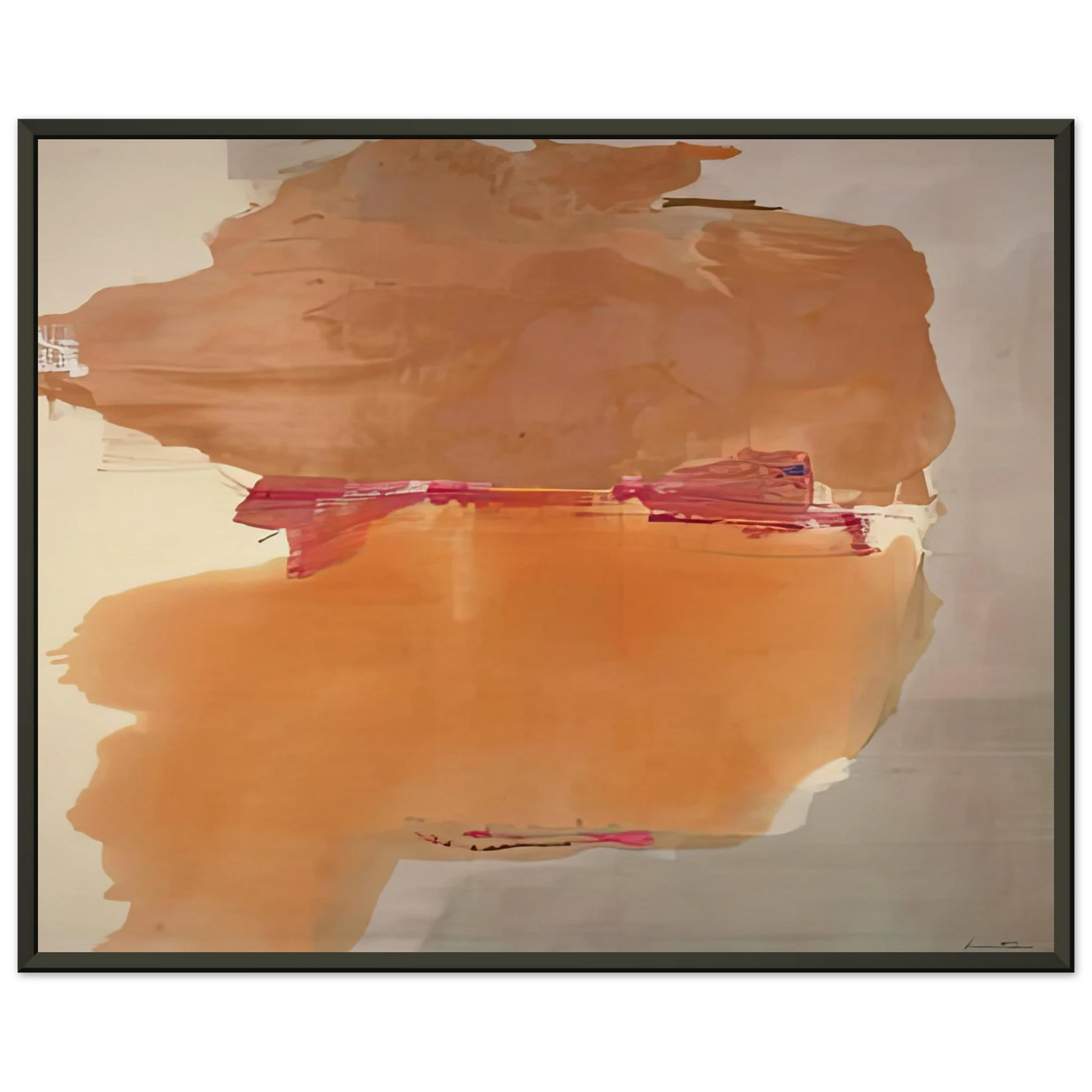 Helen Frankenthaler Sphinx 1976 Framed Art Print - Aluminum Frame - 40x50 cm / 16x20 inches