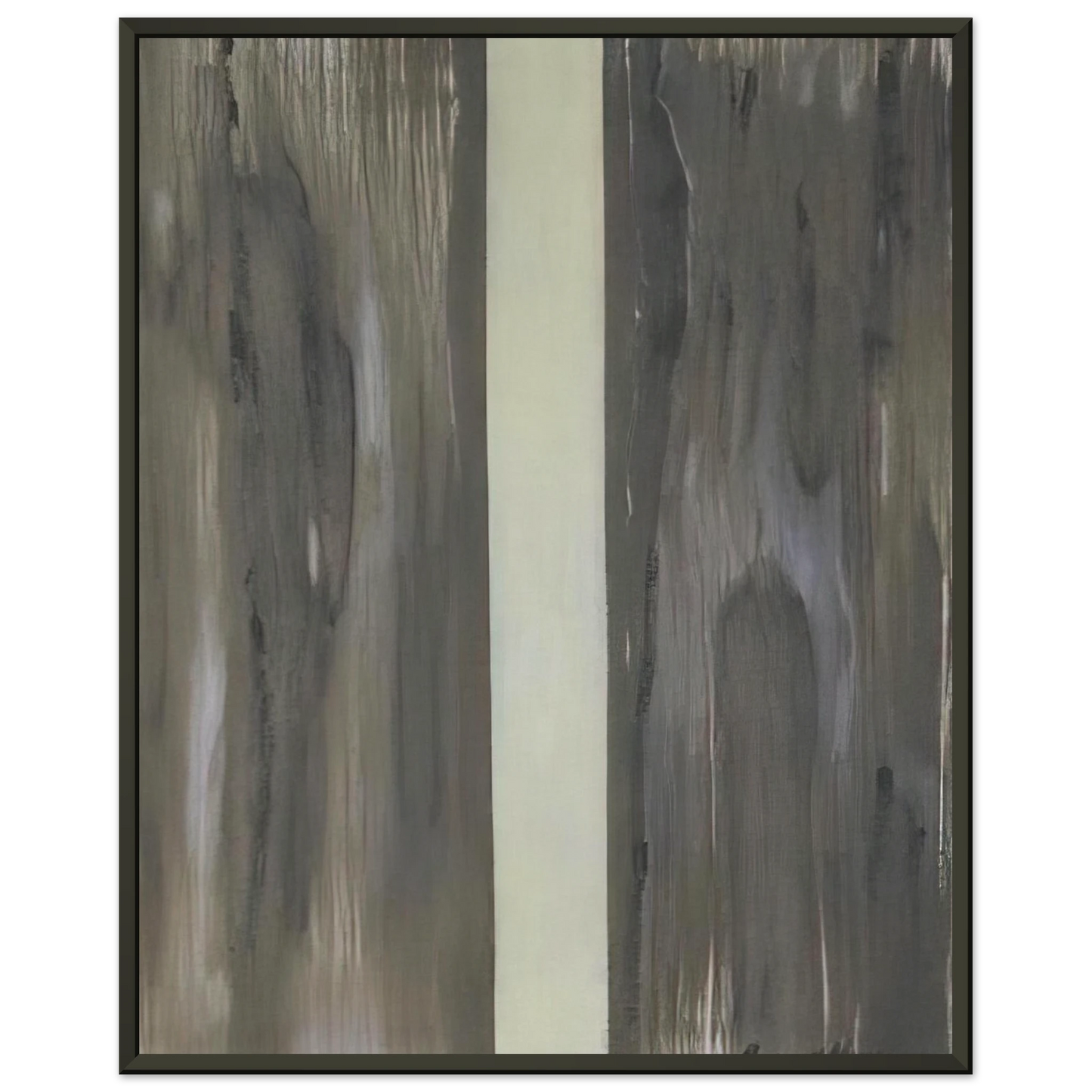 Barnett Newman Moment Framed Art Print - Aluminum Frame - 60x80 cm / 24x32 inches