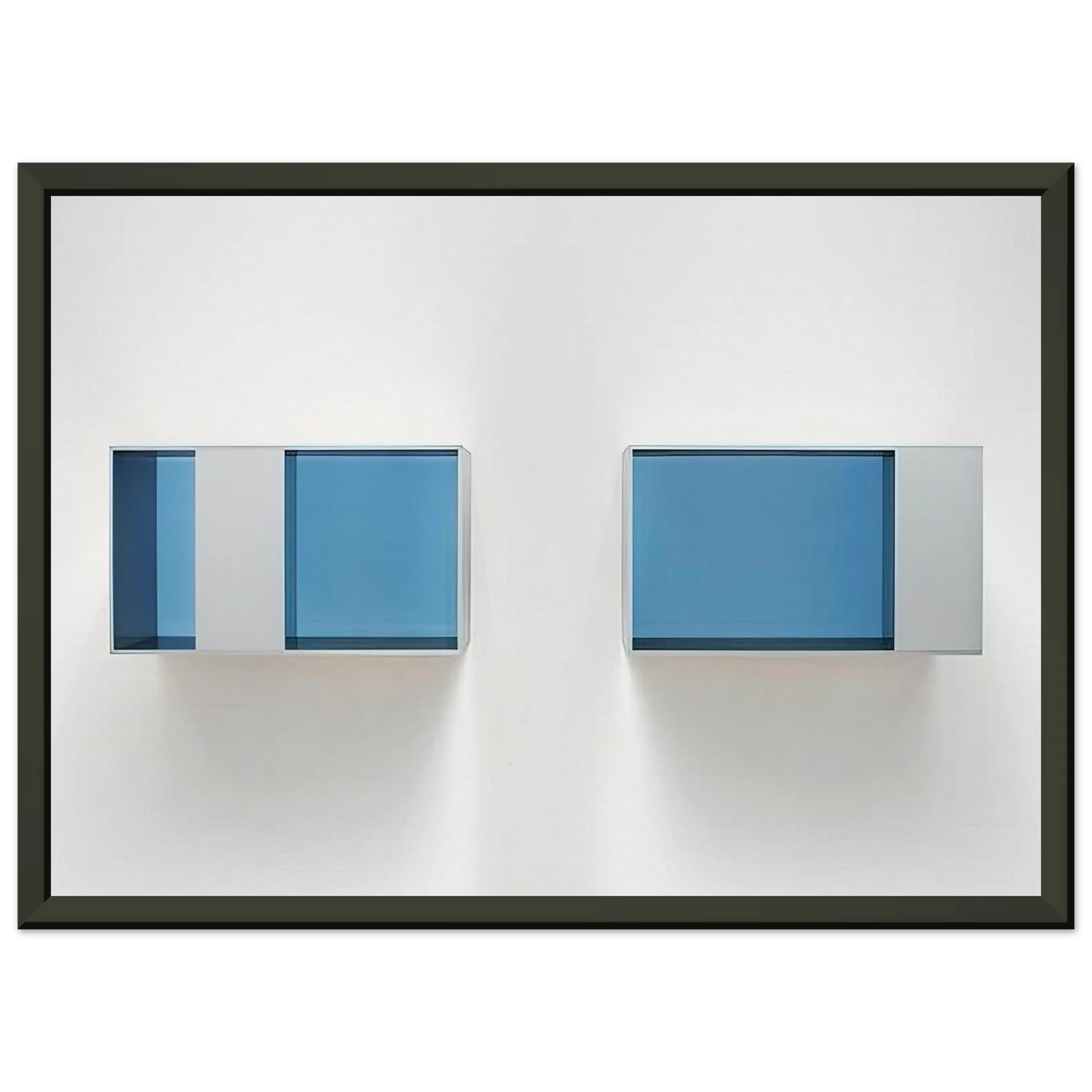 Donald Judd Untitled 8828 AB Menziken 1988 Framed Art Print - Aluminum Frame - 70x100 cm / 28x40 inches