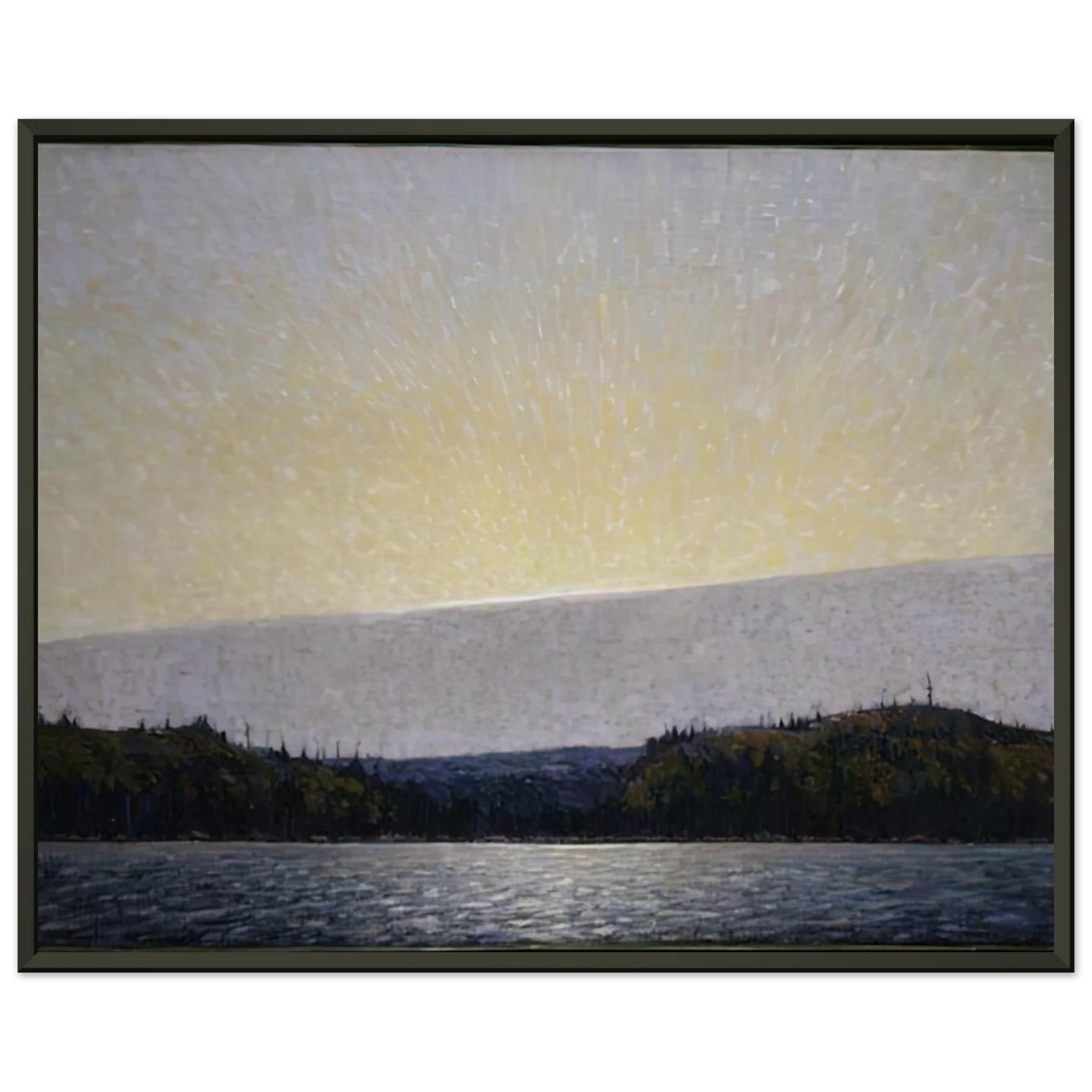 Tom Thomson MORNING CLOUD 1913 Framed Art Print - Aluminum Frame - 40x50 cm / 16x20 inches
