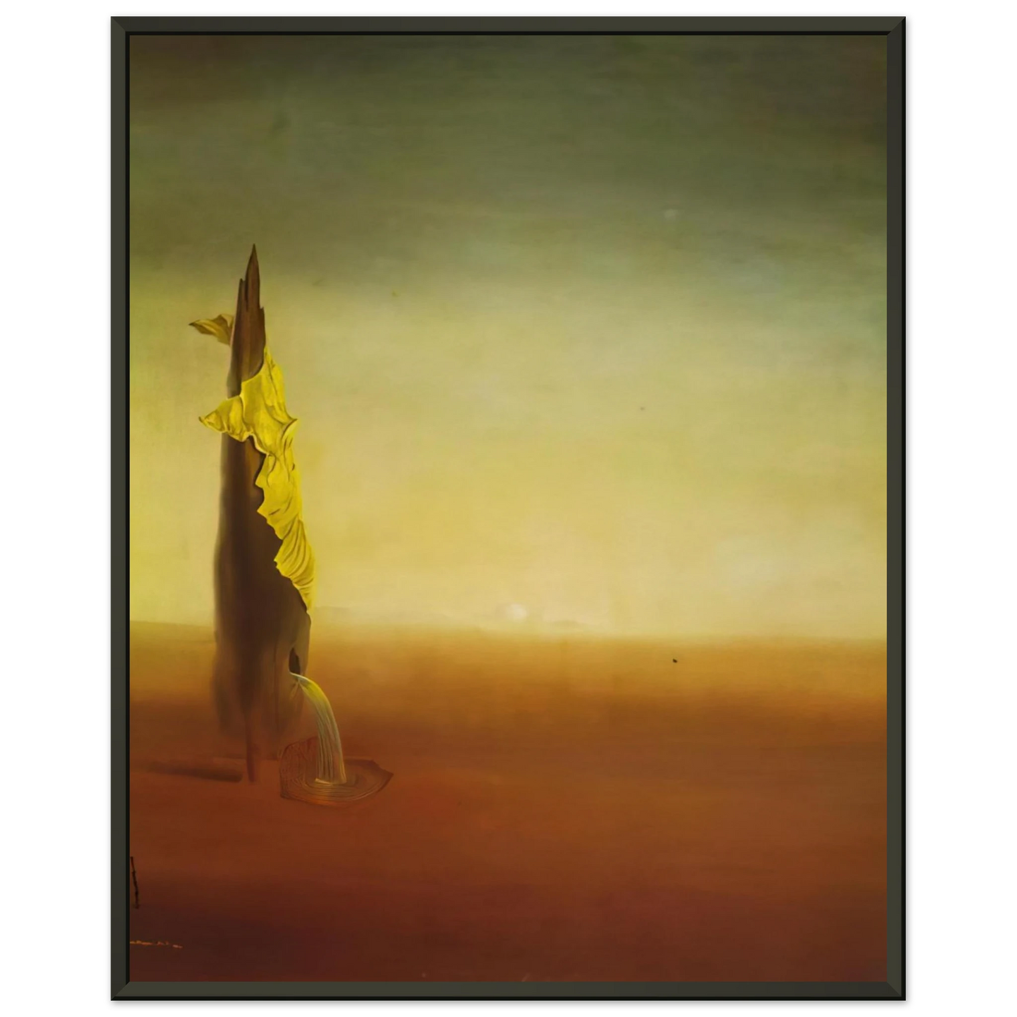 Salvador Dali THE BIRTH OF LIQUID FEARS Framed Art Print - Aluminum Frame - 60x80 cm / 24x32 inches
