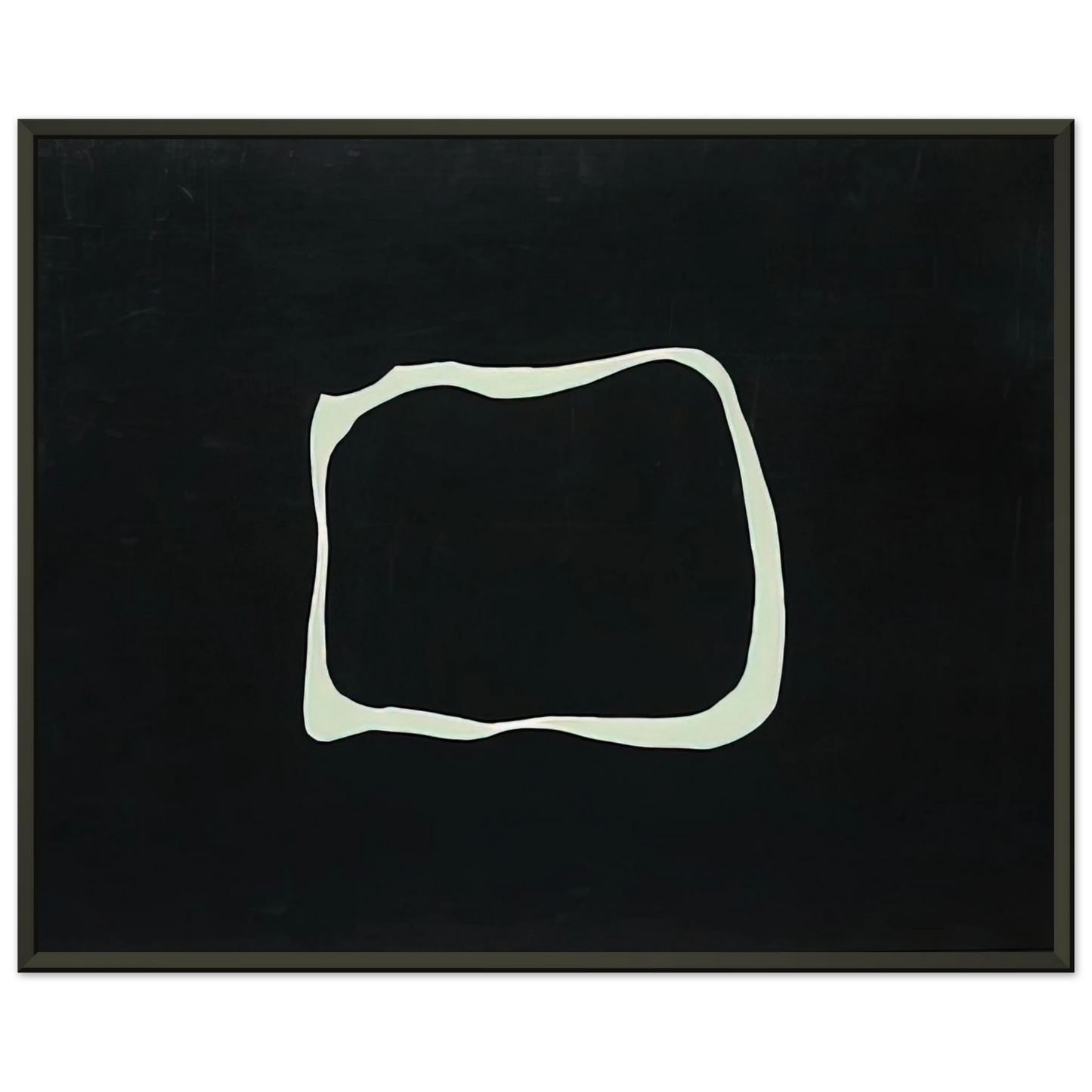 Jiro Yoshihara Untitled 1966 Framed Art Print - Aluminum Frame - 60x80 cm / 24x32 inches