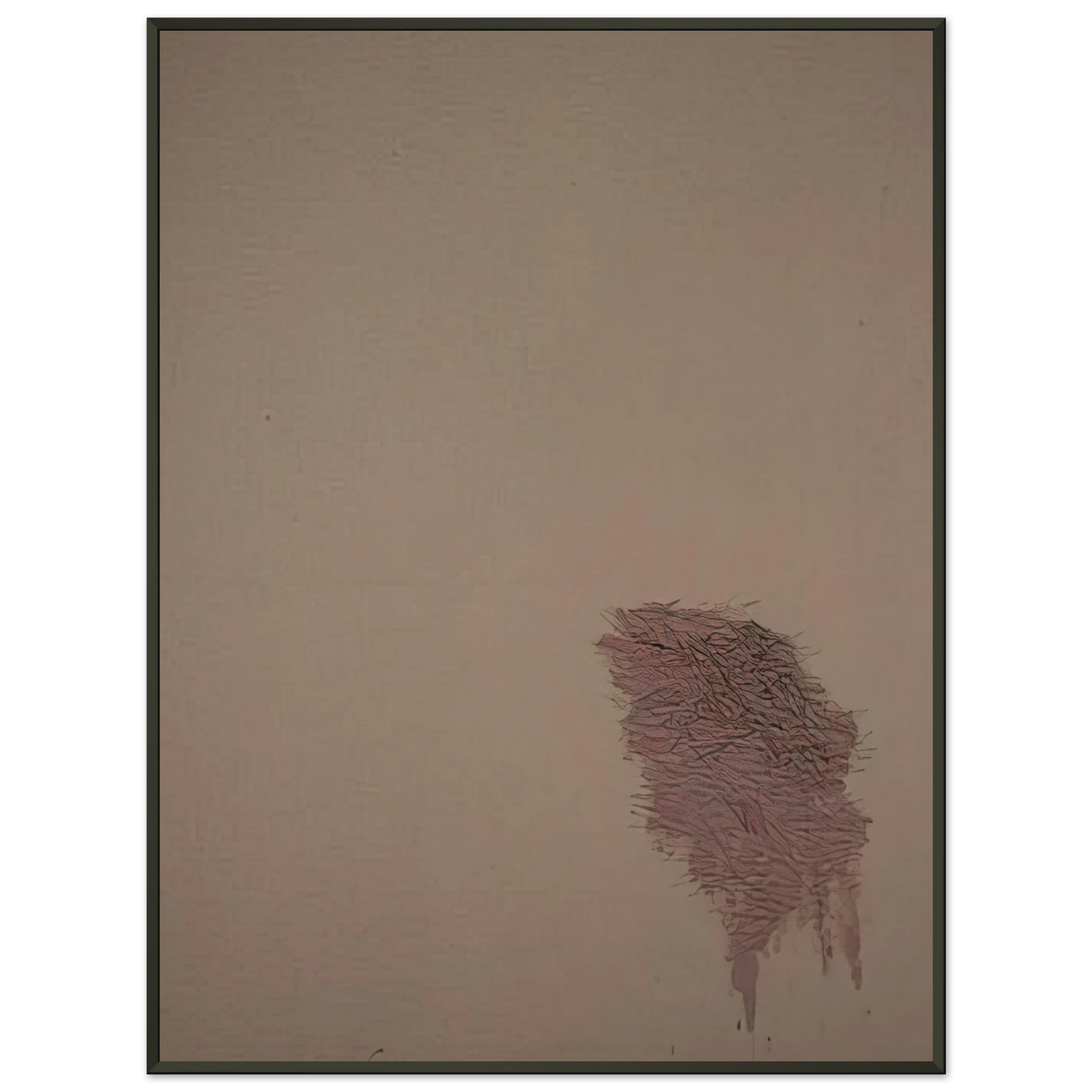 Robert Goodnough Pink Blend 1972 Framed Art Print - Aluminum Frame - 40x50 cm / 16x20 inches