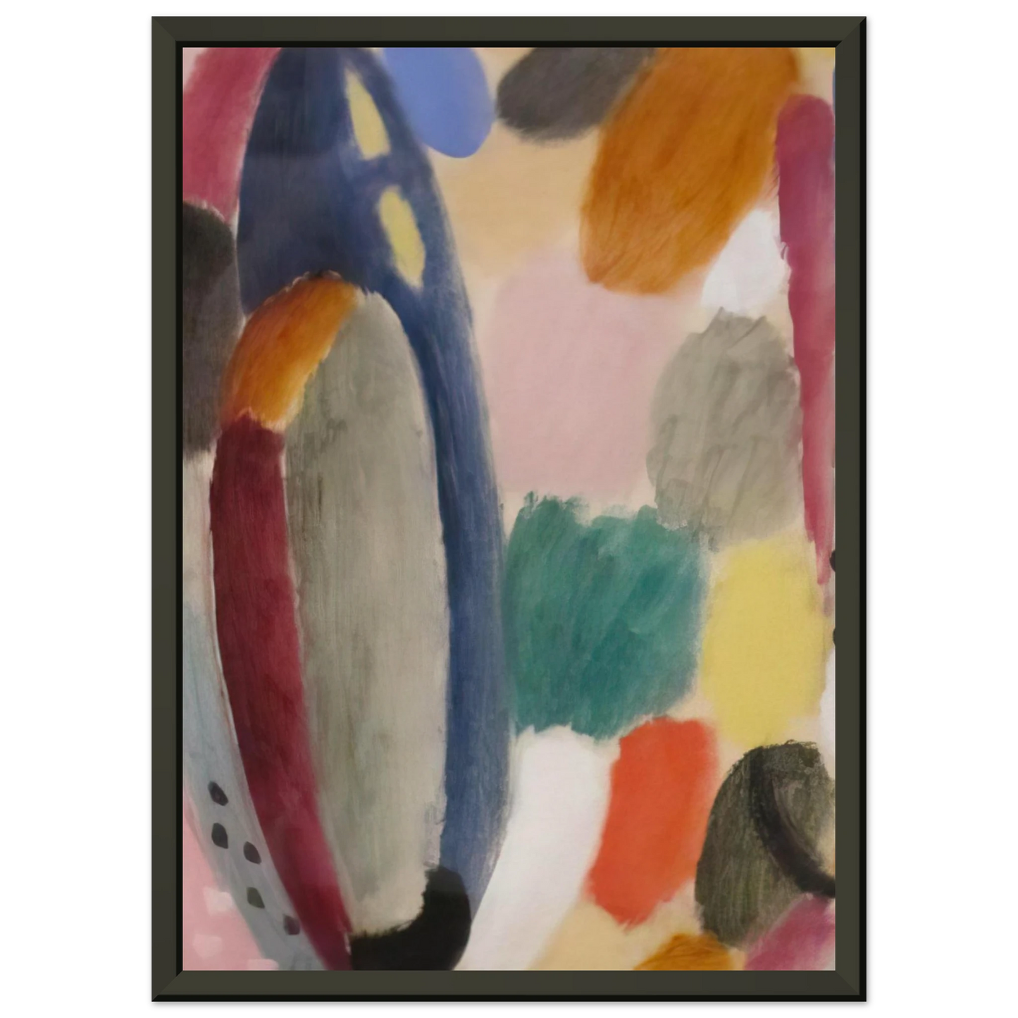 Alexej von Jawlensky AUTUMN SOUND 1918 Framed Art Print - Aluminum Frame - 60x80 cm / 24x32 inches