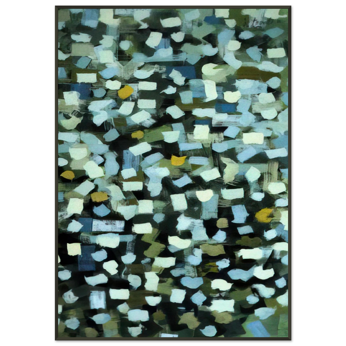 Bradley Walker Tomlin No 5 1952 Framed Art Print - Aluminum Frame - 21x29.7 cm / 8x12"
