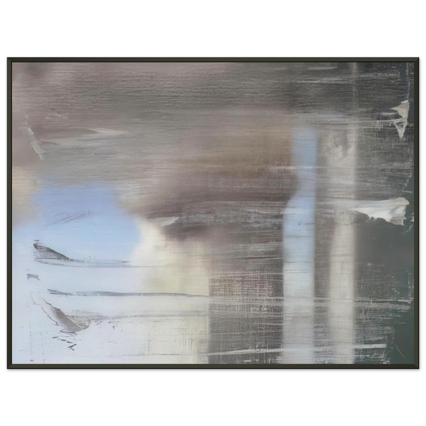 Gerhard Richter SEPTEMBER 2005 Framed Art Print - Aluminum Frame - 60x80 cm / 24x32 inches
