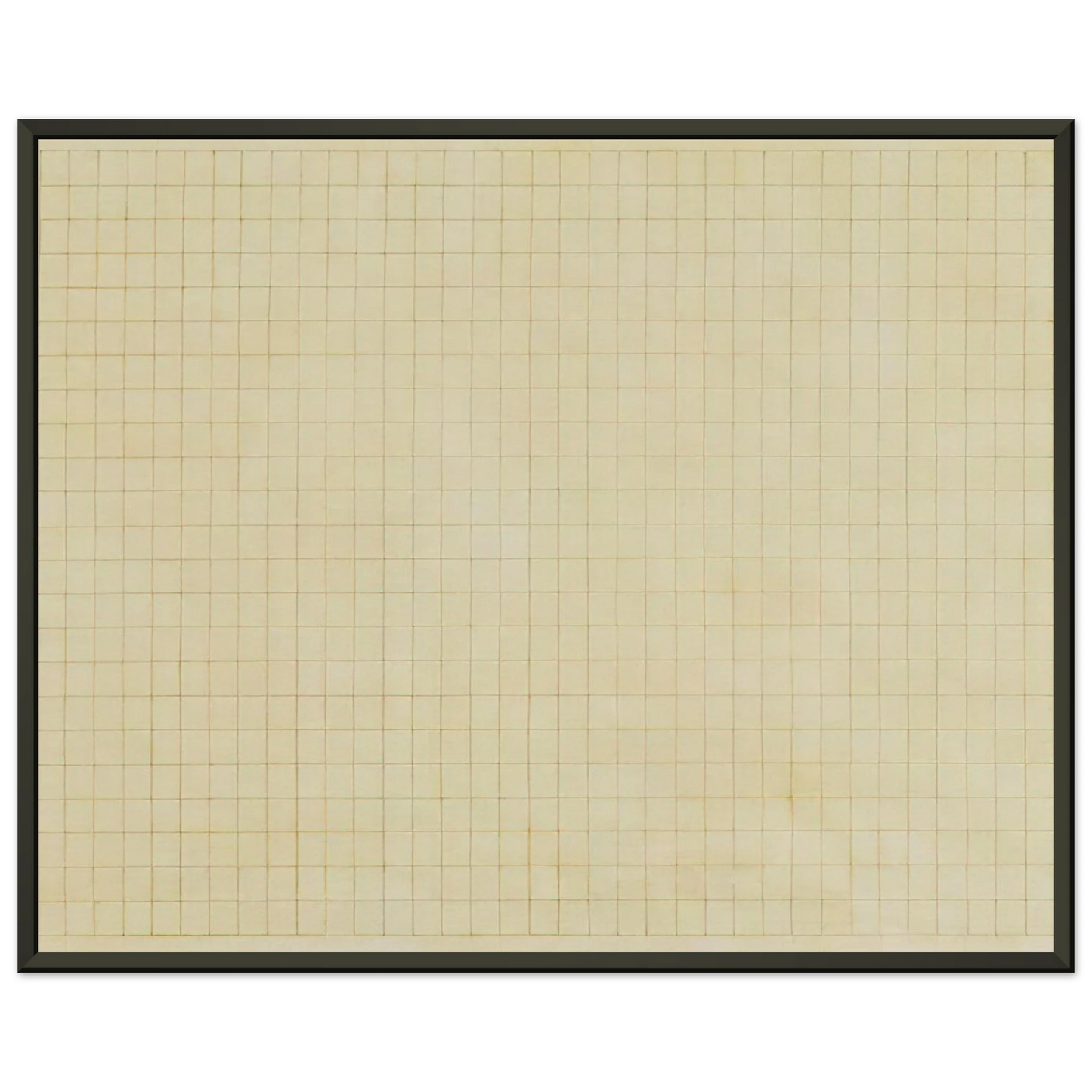 Agnes Martin The Harvest Framed Art Print - Aluminum Frame - 60x80 cm / 24x32 inches
